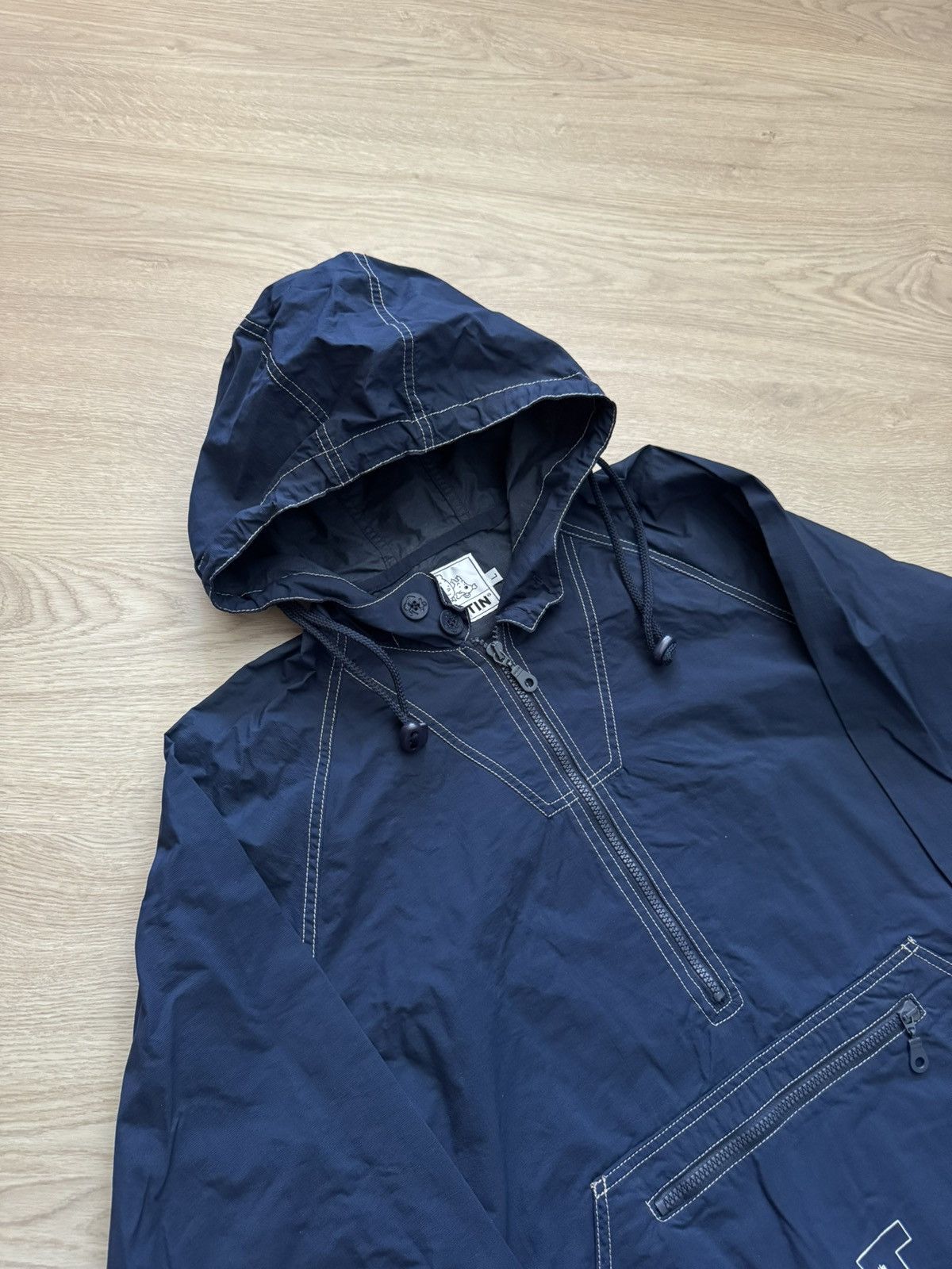 Cartoon Network Vintage 00’s Tin Tin Cartoon Network Nylon Navy Jacket Size US L / EU 52-54 / 3 - 2 Thumbnail