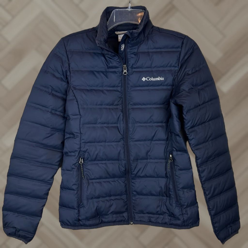 Vintage Columbia Puffer Jacket Womens XXS Regular Down Blue Winter Coat Size XXS / US 00 / IT 34 - 1 Thumbnail