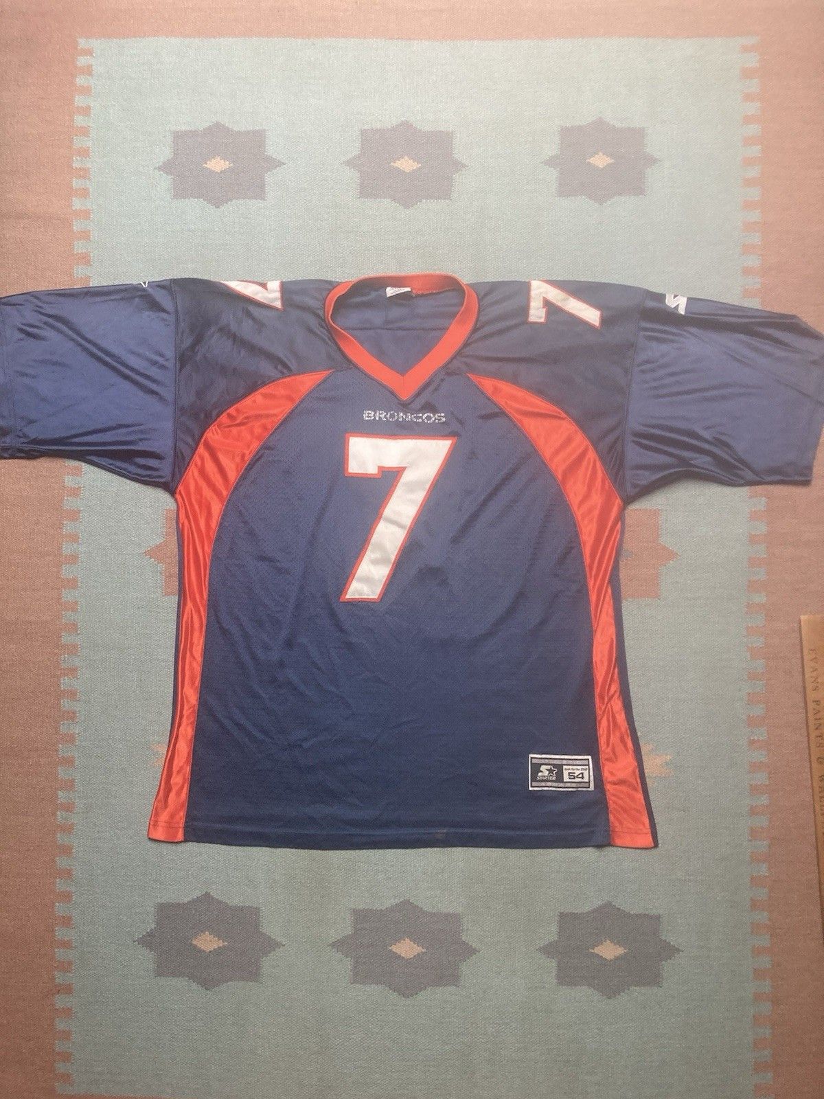Vintage Starter football jersey John Elway Denver broncos XXL 54 Size US XXL / EU 58 / 5 - 1 Thumbnail
