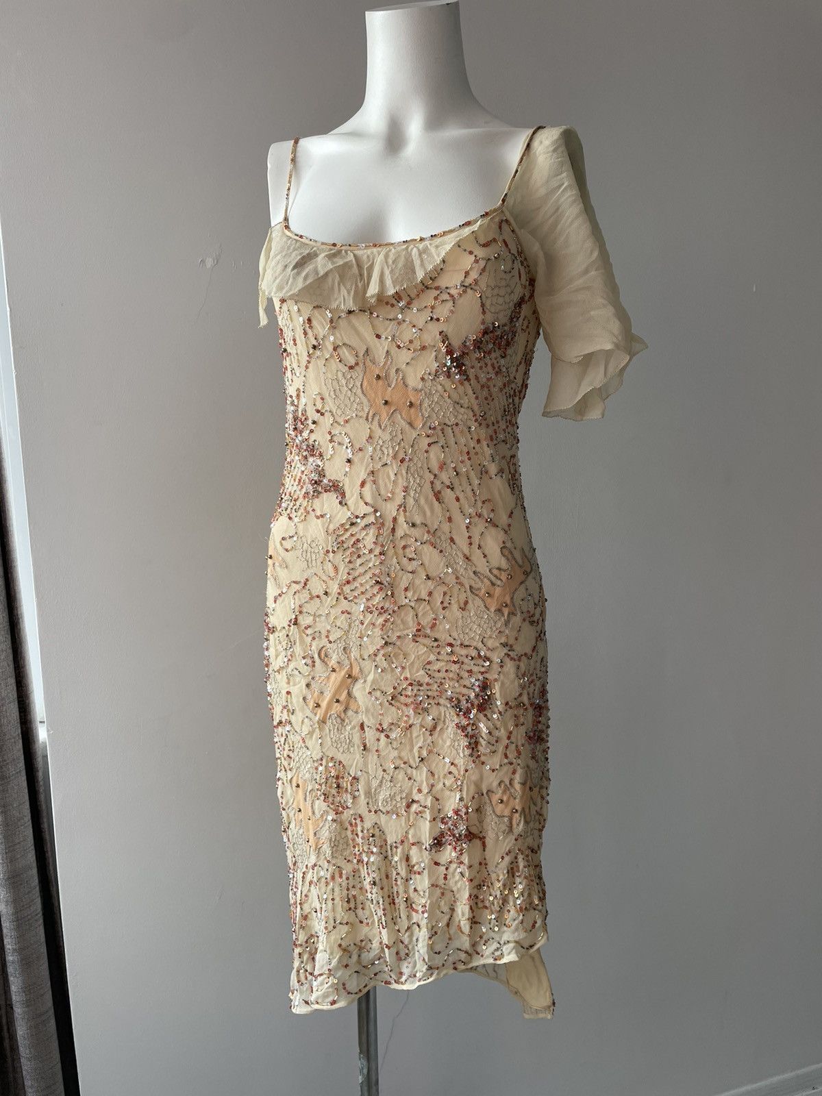 Vintage y2k silk dress Size L / US 10 / IT 46 - 11 Thumbnail