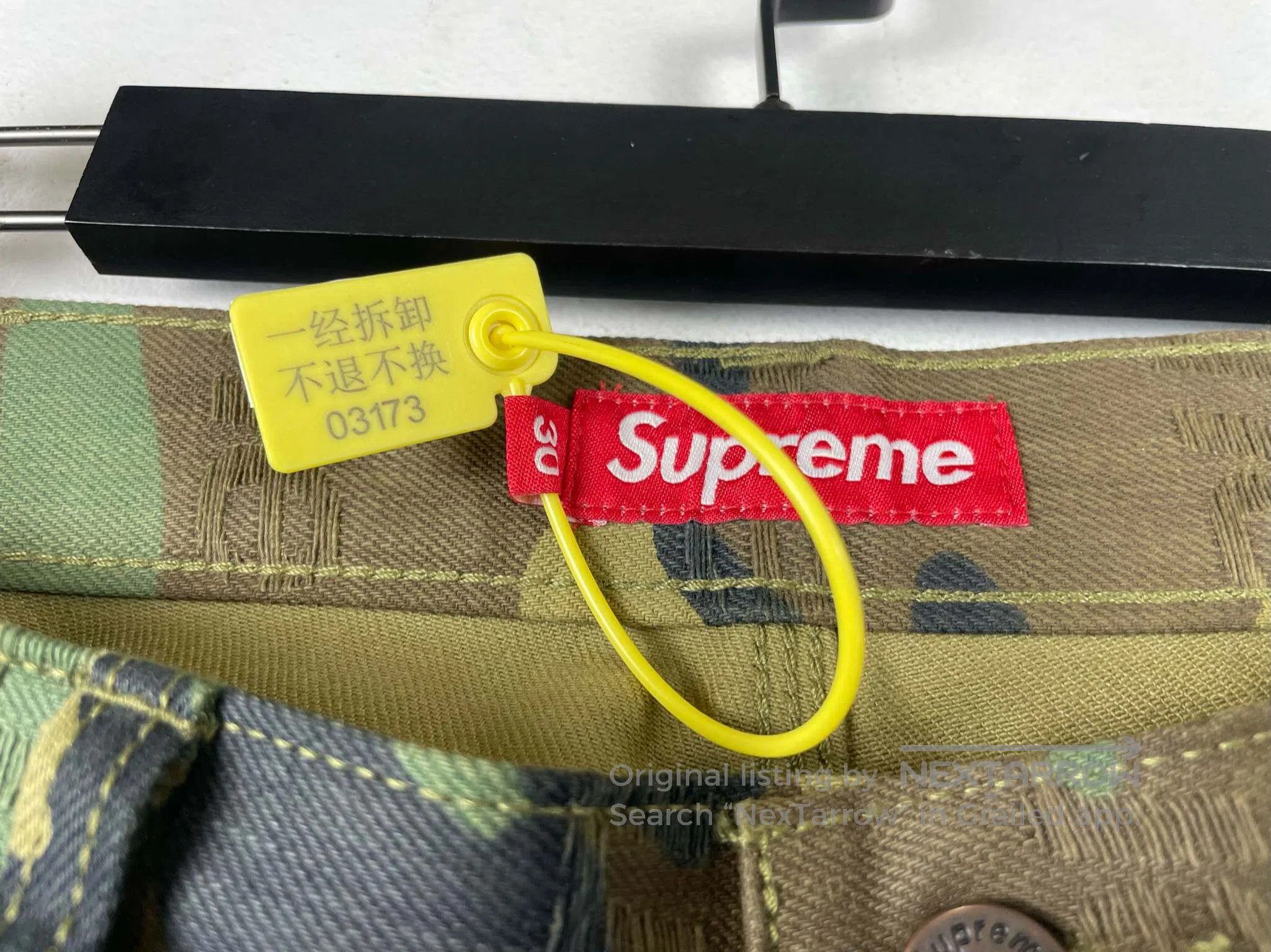Supreme SUPREME Barrage Camo Knee Patch Denim Pants Size US 30 / EU 46 - 5 Thumbnail