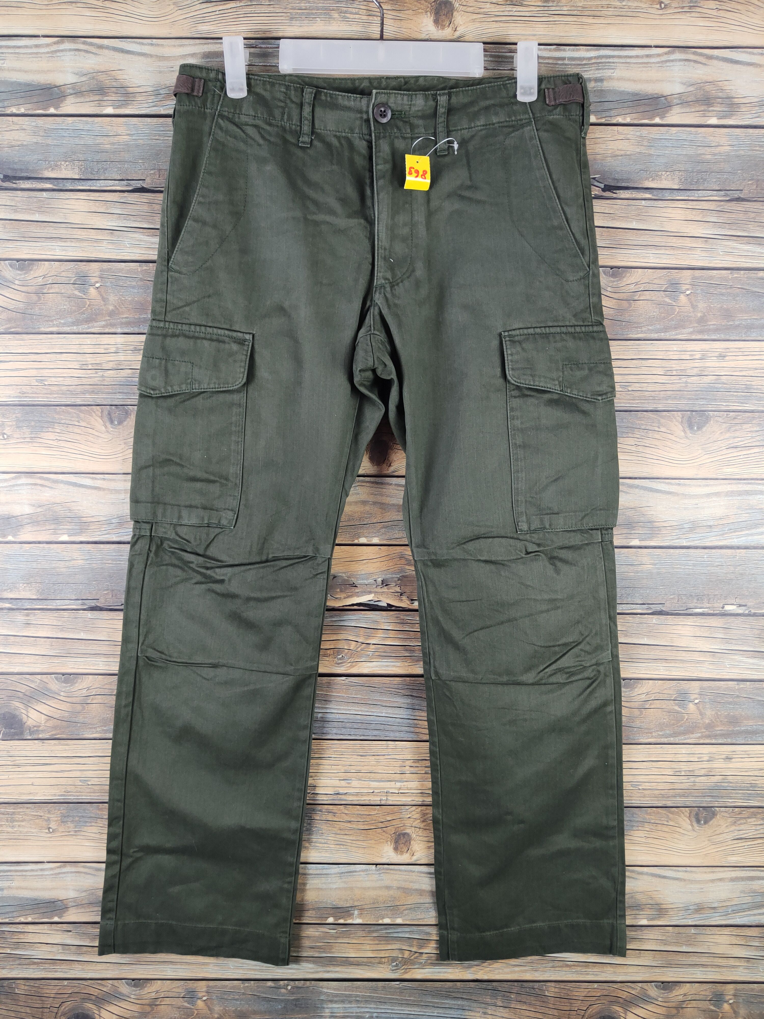 United Arrows DL Beauty& Youth -United Arrows Green Cargo Pants #863 Size US 31 - 1 Thumbnail