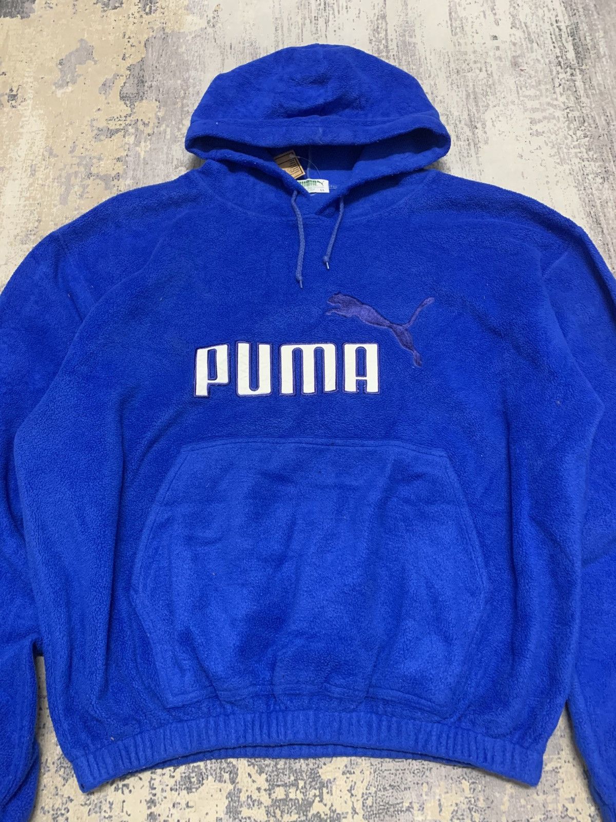 Puma Vintage Puma Boxy Archival Fleece Hoodie Y2K L Size US L / EU 52-54 / 3 - 2 Thumbnail