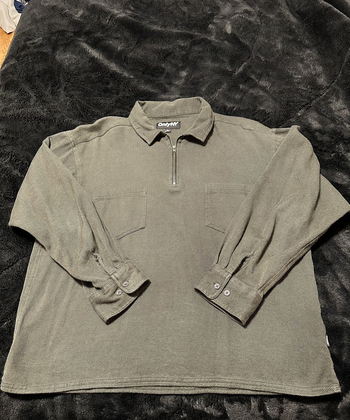 Only NY OnlyNY Quarter Zip Shirt Size US L / EU 52-54 / 3 - 2 Thumbnail