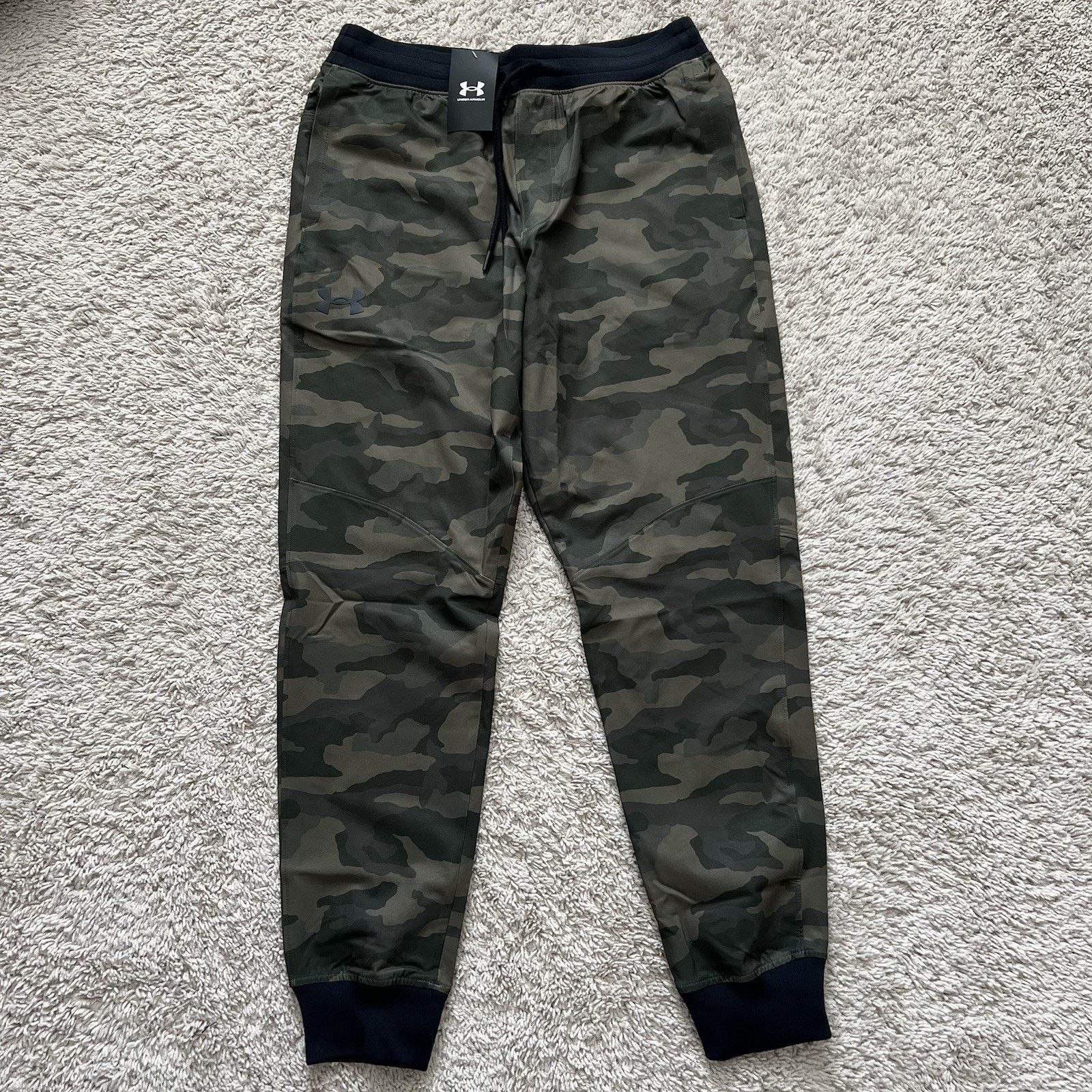 Under Armour Under Armour Sportstyle Elite Camo Printed Joggers Size US 32 / EU 48 - 4 Thumbnail