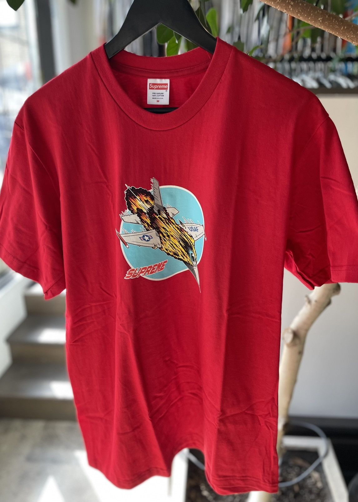 Supreme Supreme Jet Tee Red Size US M / EU 48-50 / 2 - 2 Thumbnail