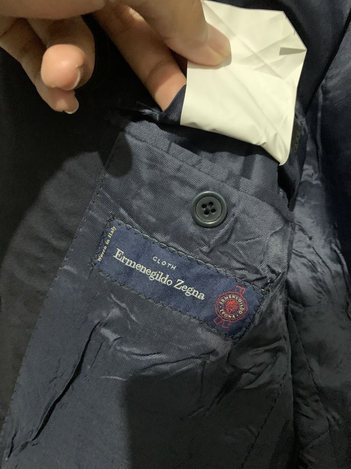 Ermenegildo Zegna Ermenegildo Zegna Suits Blazer Cloth Trofeo Wool XL Original Size 38R - 9 Thumbnail