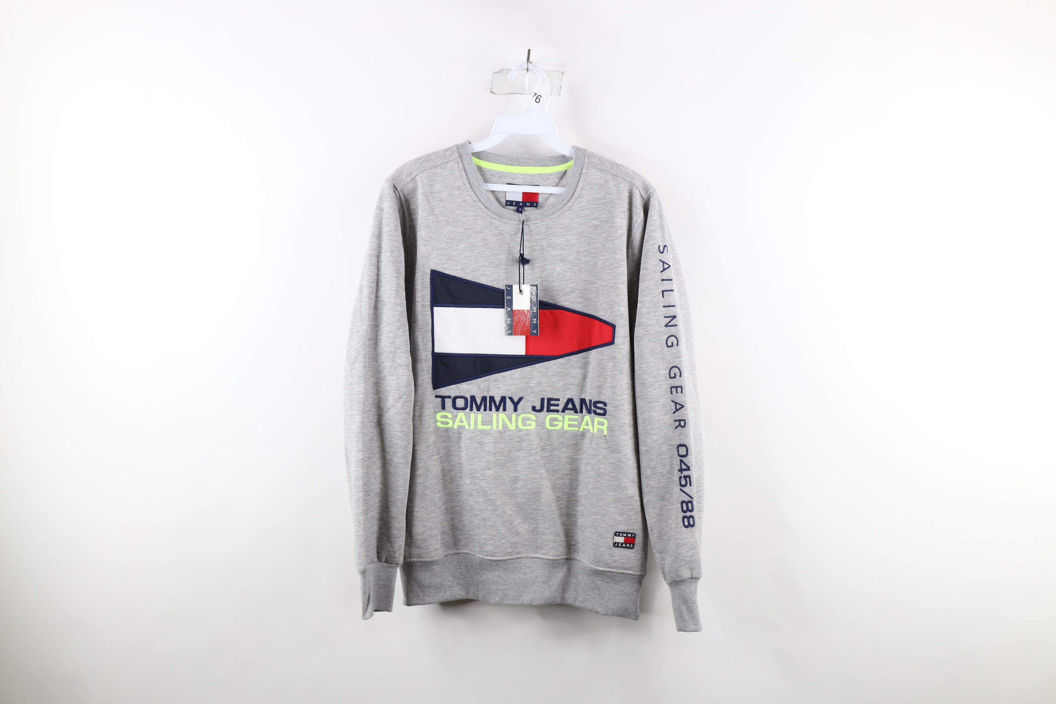 Vintage Tommy Jeans Sailing Gear Fully Embroidered Crewneck