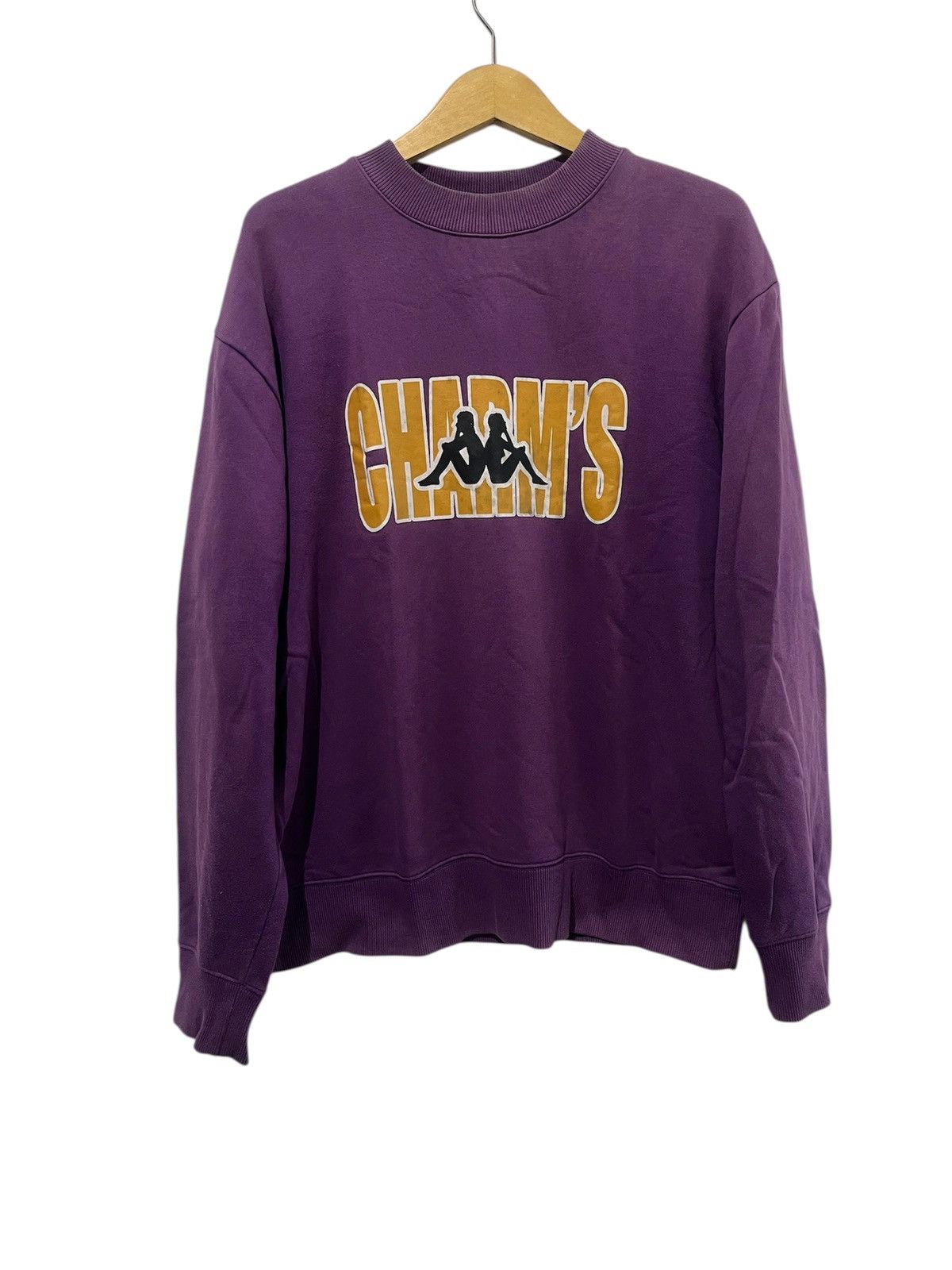 Kappa Kappa Charm"s" crewneck purple Size US XL / EU 56 / 4 - 1 Thumbnail