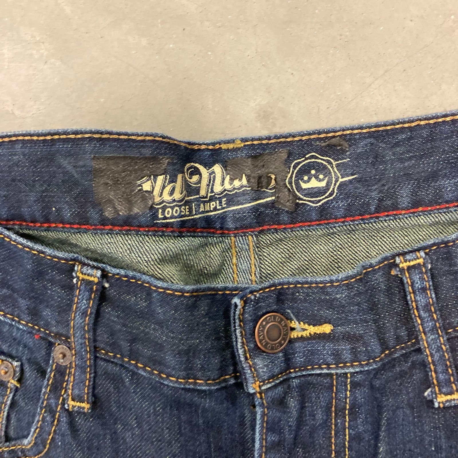 Old Navy × Vintage Baggy Y2K old navy Jeans 34x34 Size US 34 / EU 50 - 4 Thumbnail