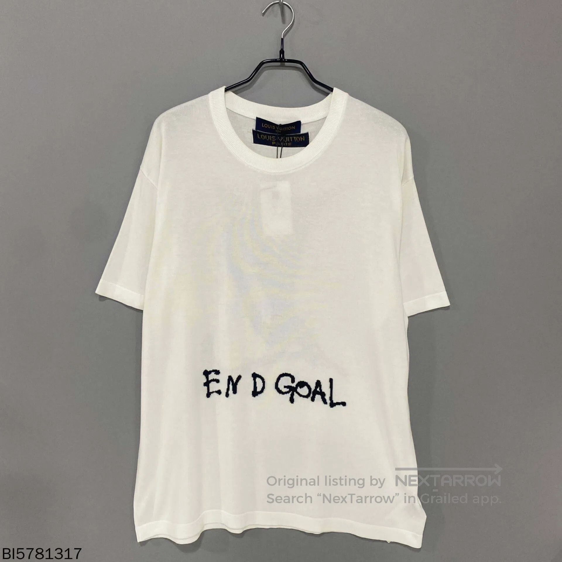 Louis Vuitton end goal logo print short sleeve t-shirt. Size US L / EU 52-54 / 3 - 1 Thumbnail