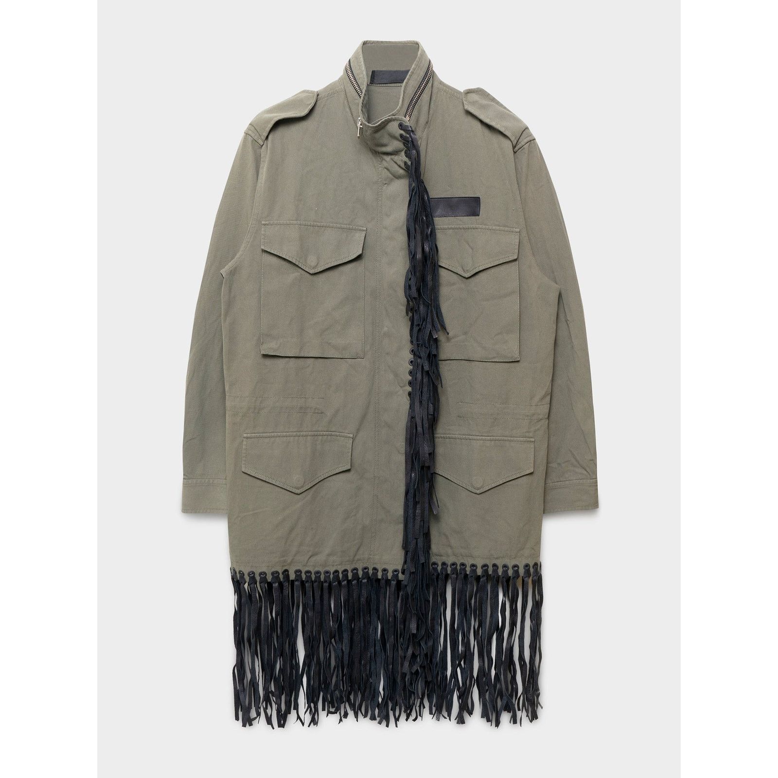 Alexander Wang Fringe Coat Size US XS / EU 42 / 0 - 1 Thumbnail
