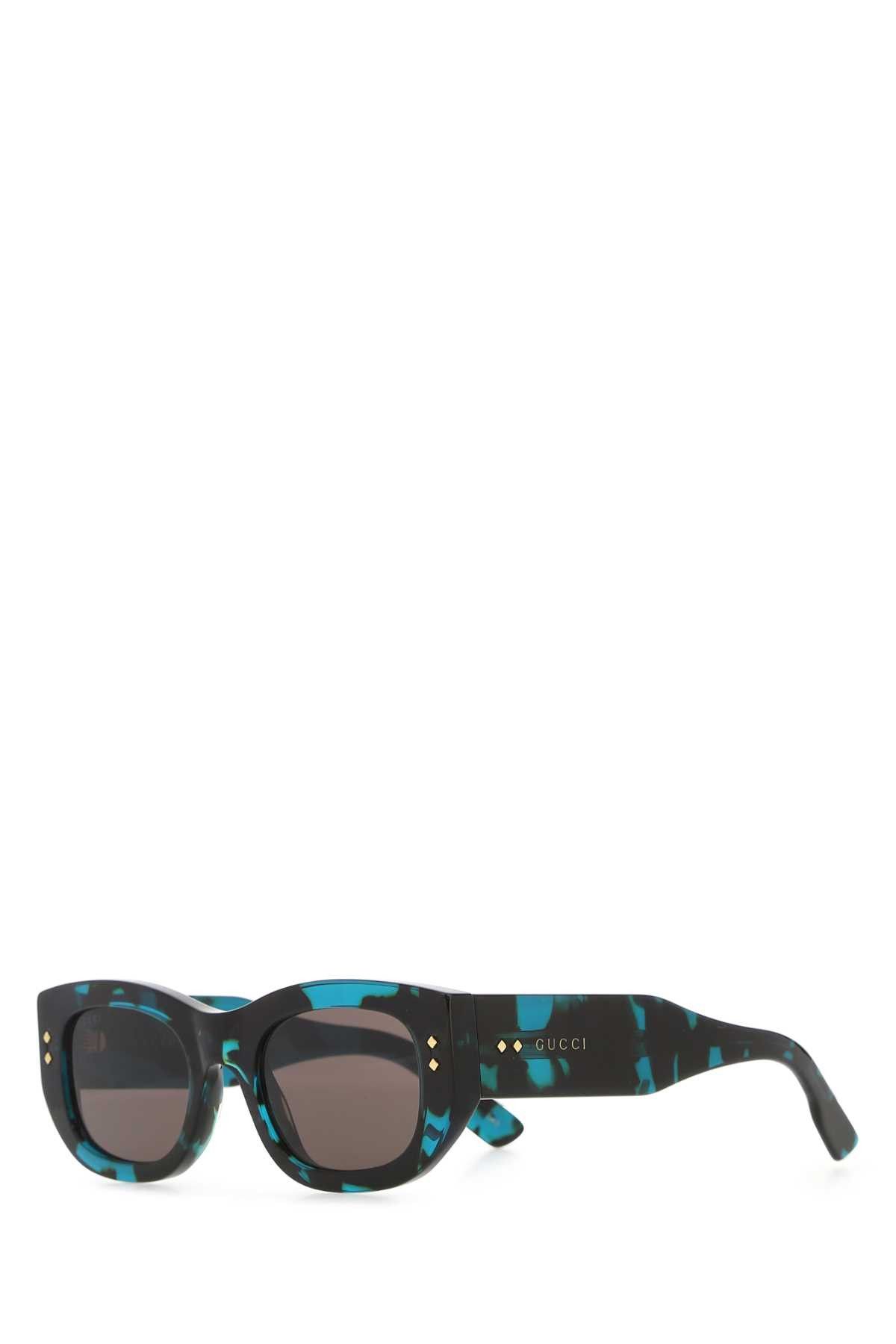Gucci Multicolor Acetate Sunglasses Size ONE SIZE - 1 Thumbnail