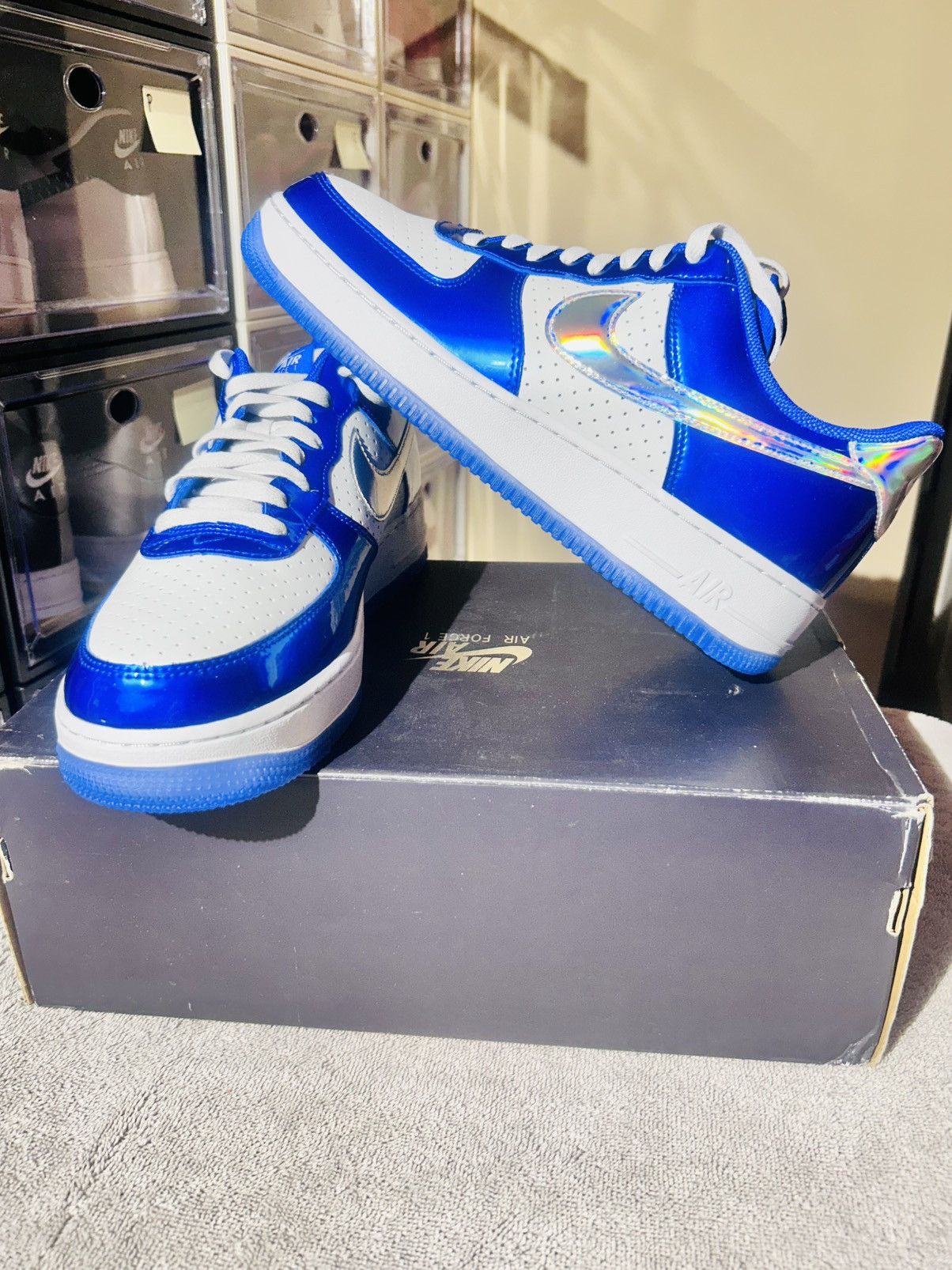 Nike Nike Air Force 1 '07 LV8 "Light Photo Blue" - Brand New Size US 10.5 / EU 43-44 - 1 Thumbnail