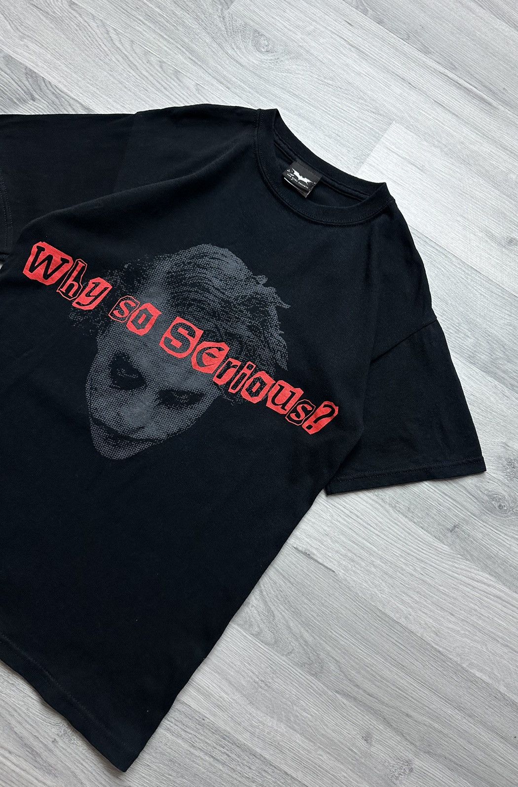 DC Comics × Gildan Vintage T-shirt DC comics Joker Why so serious? Gildan 2008 Size US S / EU 44-46 / 1 - 2 Thumbnail
