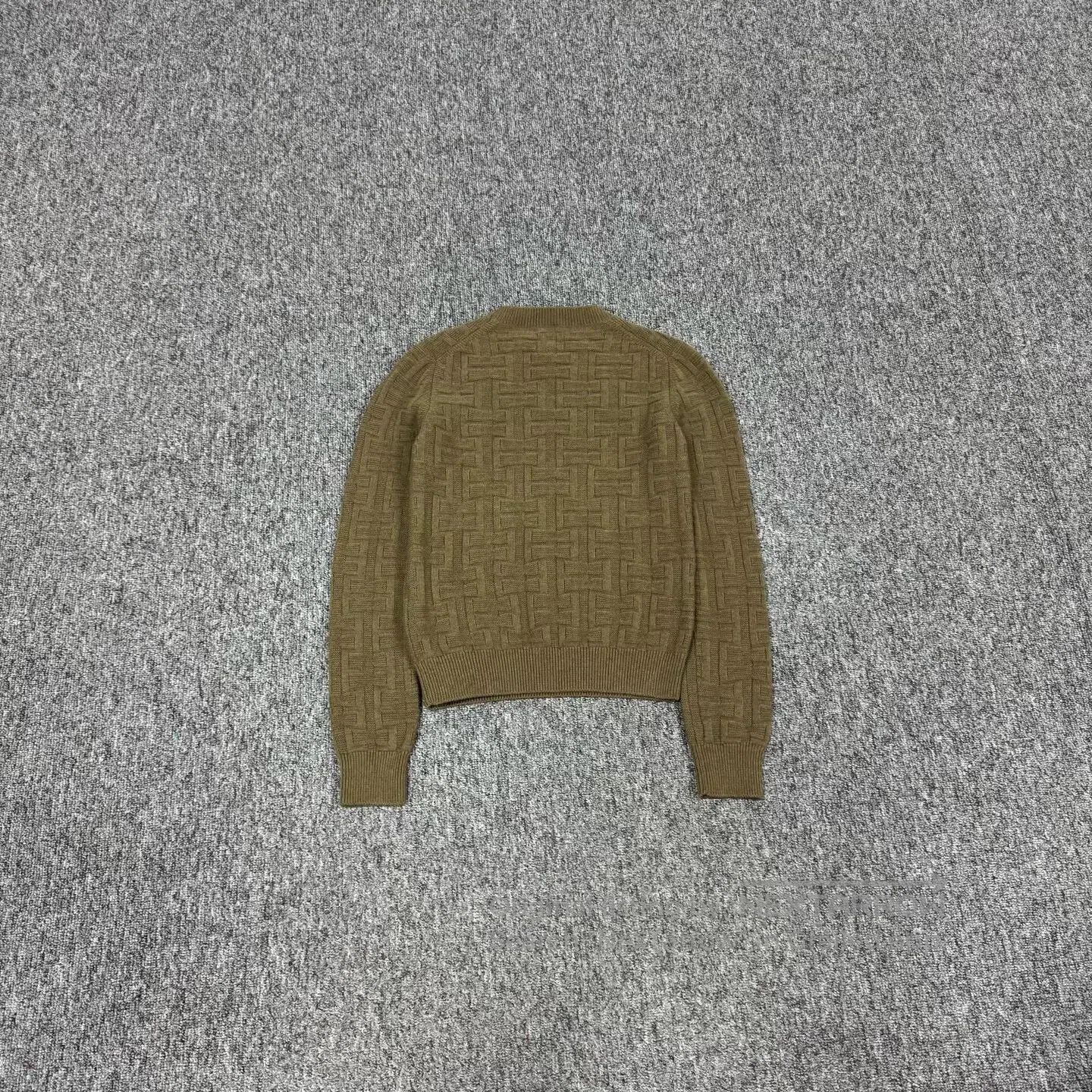 Hermes Hermes size 34 Wool relief patterned H logo knit sweater| Size S / US 4 / IT 40 - 2 Thumbnail