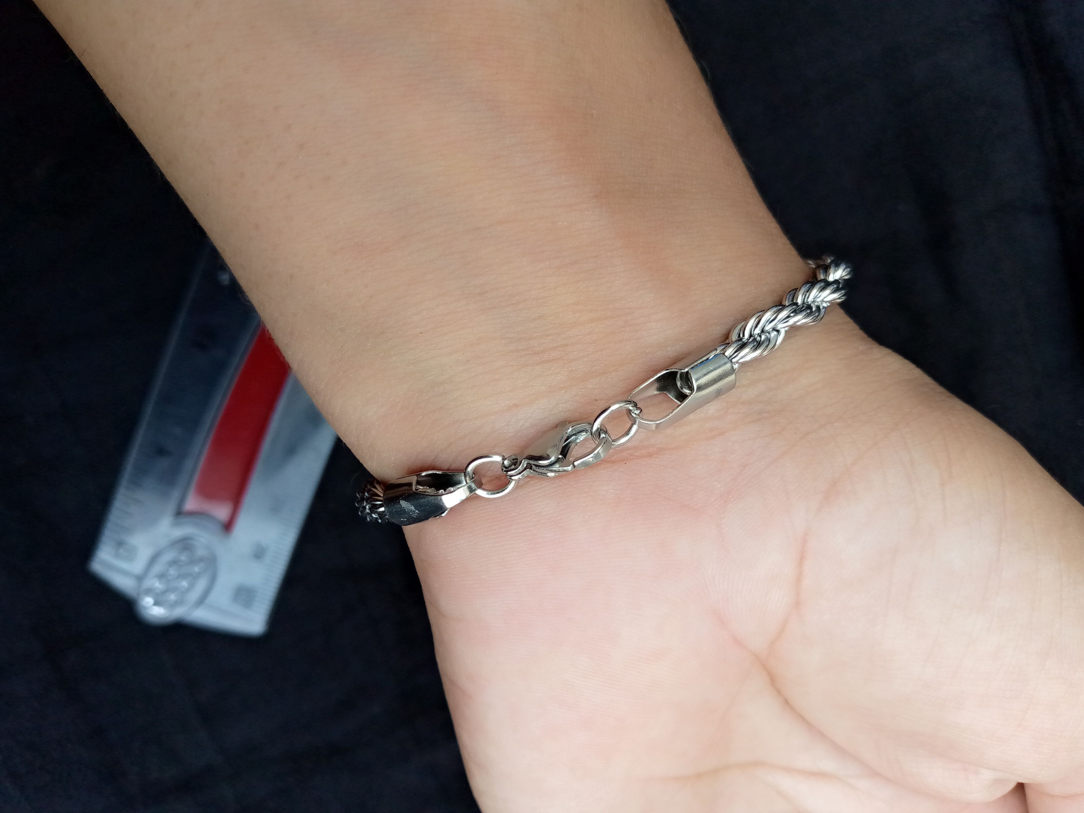 Other Stainless Steel Chain Bracelet Size ONE SIZE - 4 Thumbnail