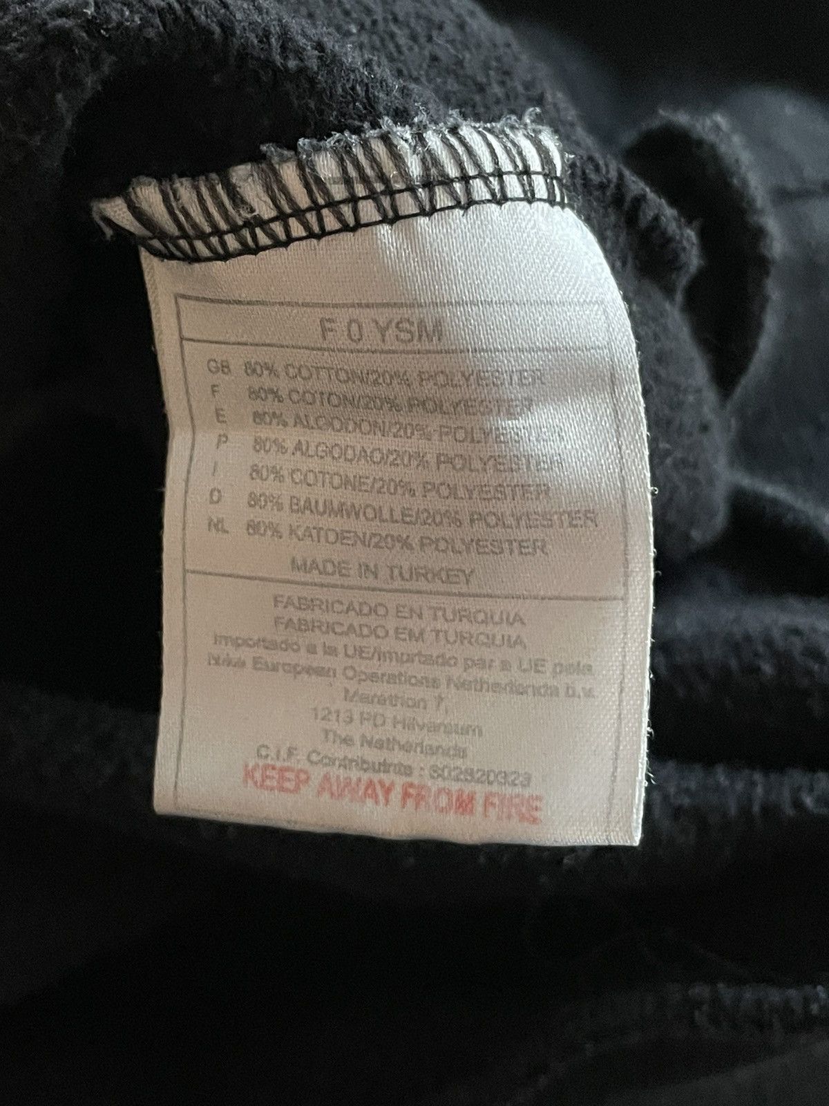 Nike Vintage Nike Athletic Spellout Black Hoodie Size US L / EU 52-54 / 3 - 7 Thumbnail