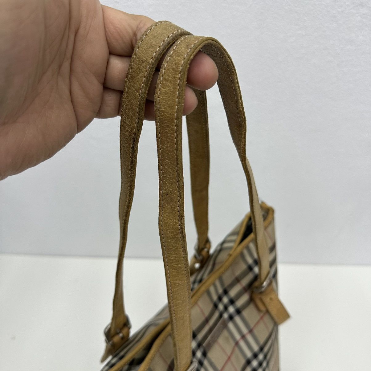 Burberry ‼️YES‼️BURBERRYS BLUE LABEL NOVA CHECK BUCKET SHOULDER BAG Size ONE SIZE - 14 Thumbnail
