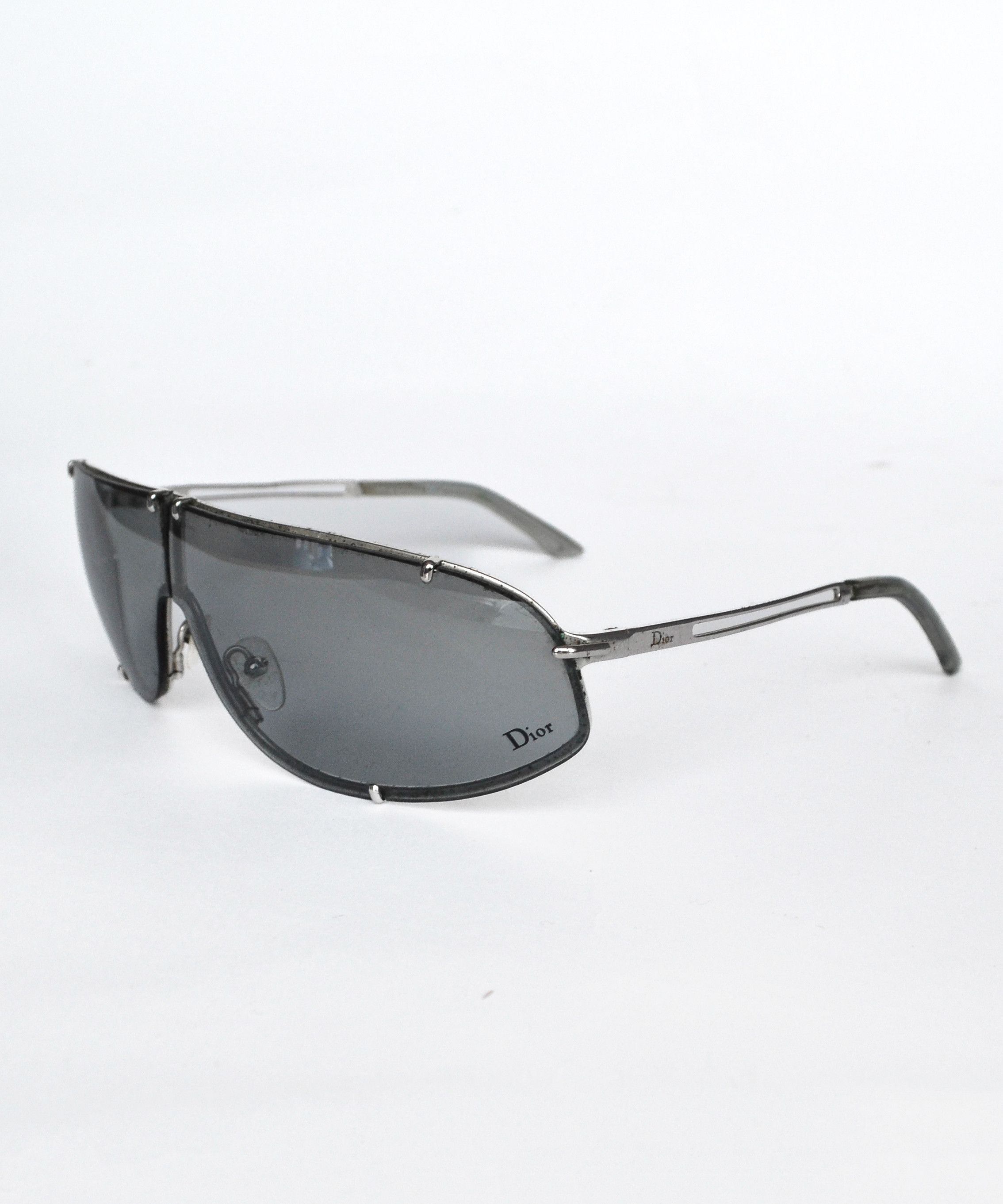 Dior DIOR Sunglasses Cossack Metal Frame Silver GALLIANO Size ONE SIZE - 2 Thumbnail