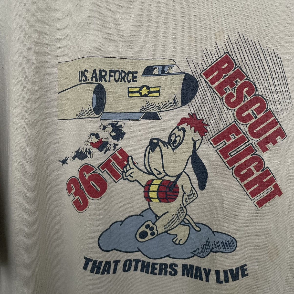 Buzz Rickson's × Warehouse USAF 36th Rescue Flight Squadron T Shirt Size US XXL / EU 58 / 5 - 2 Thumbnail