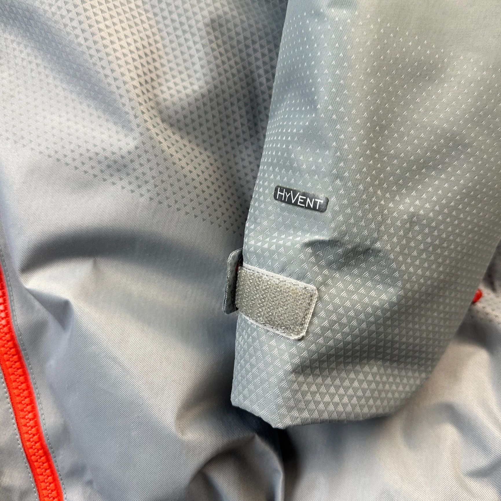 The North Face The North Face Jacket Mens XL Gray Fuseform Dot Matrix Insulated Hyvent Parka Size US XL / EU 56 / 4 - 5 Thumbnail