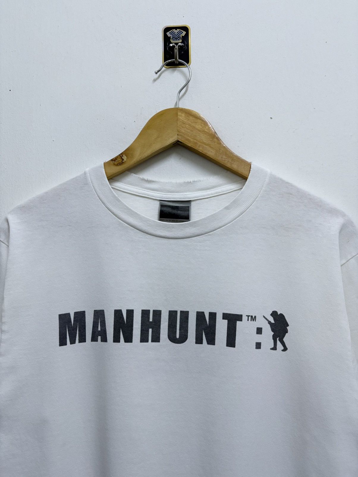 Bape Vintage 90's Bape ( Nigo ) - Manhunt Chukka Boot T-Shirt Size US M / EU 48-50 / 2 - 4 Thumbnail