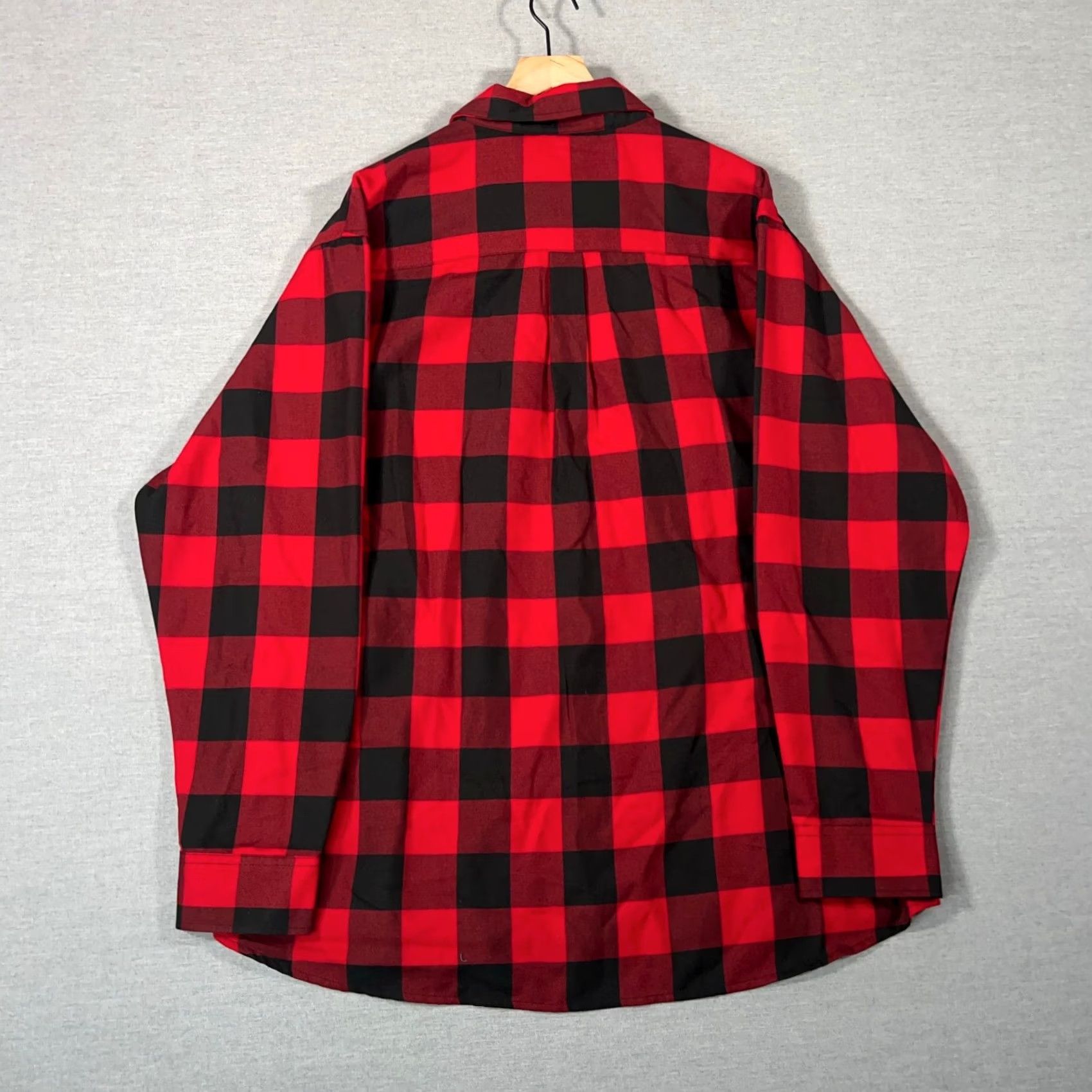 Dixxon Flannel Shirt Mens 3xl Xxxl The Redrum Red Black Plaid Button Up, Men's — image 5 of 6