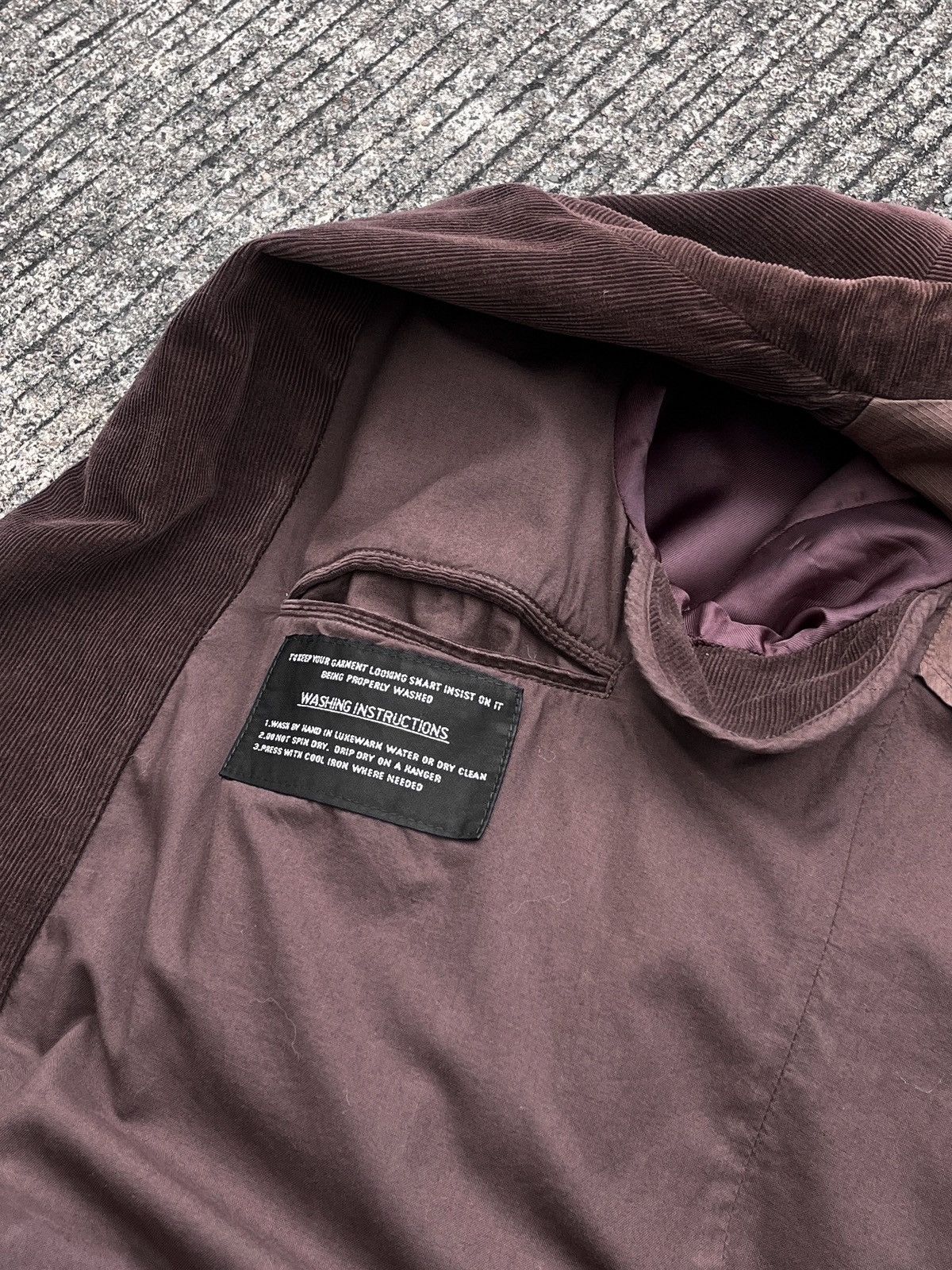 Maison Margiela Maison Margiela AW05 Corduroy Blazer Jacket Size US S / EU 44-46 / 1 - 7 Thumbnail