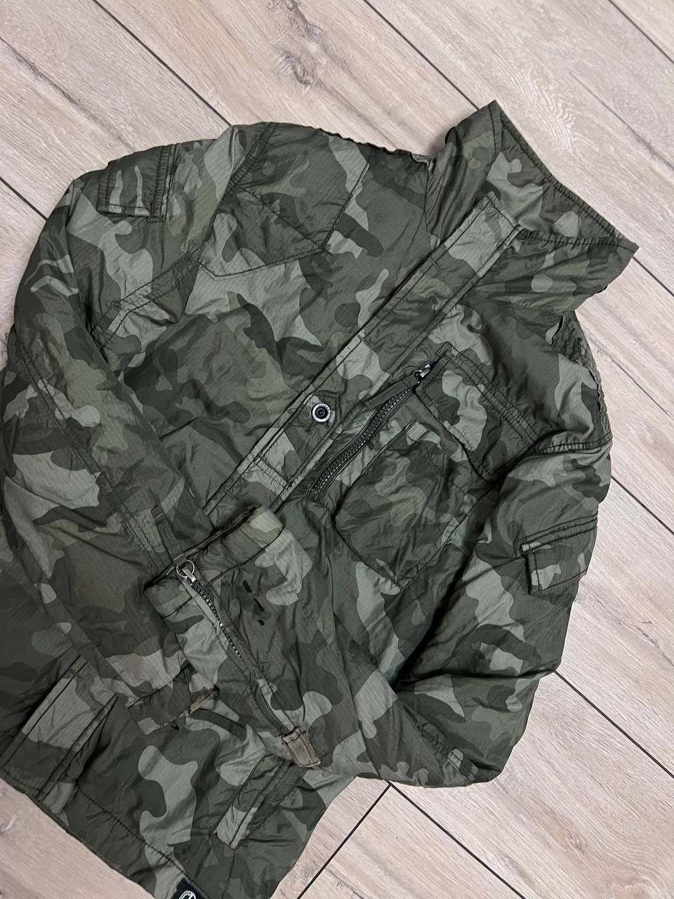 G-Star G-Star RAW Vintage Camo Military Khaki Insulated Jacket XL Size US XL / EU 56 / 4 - 15 Thumbnail