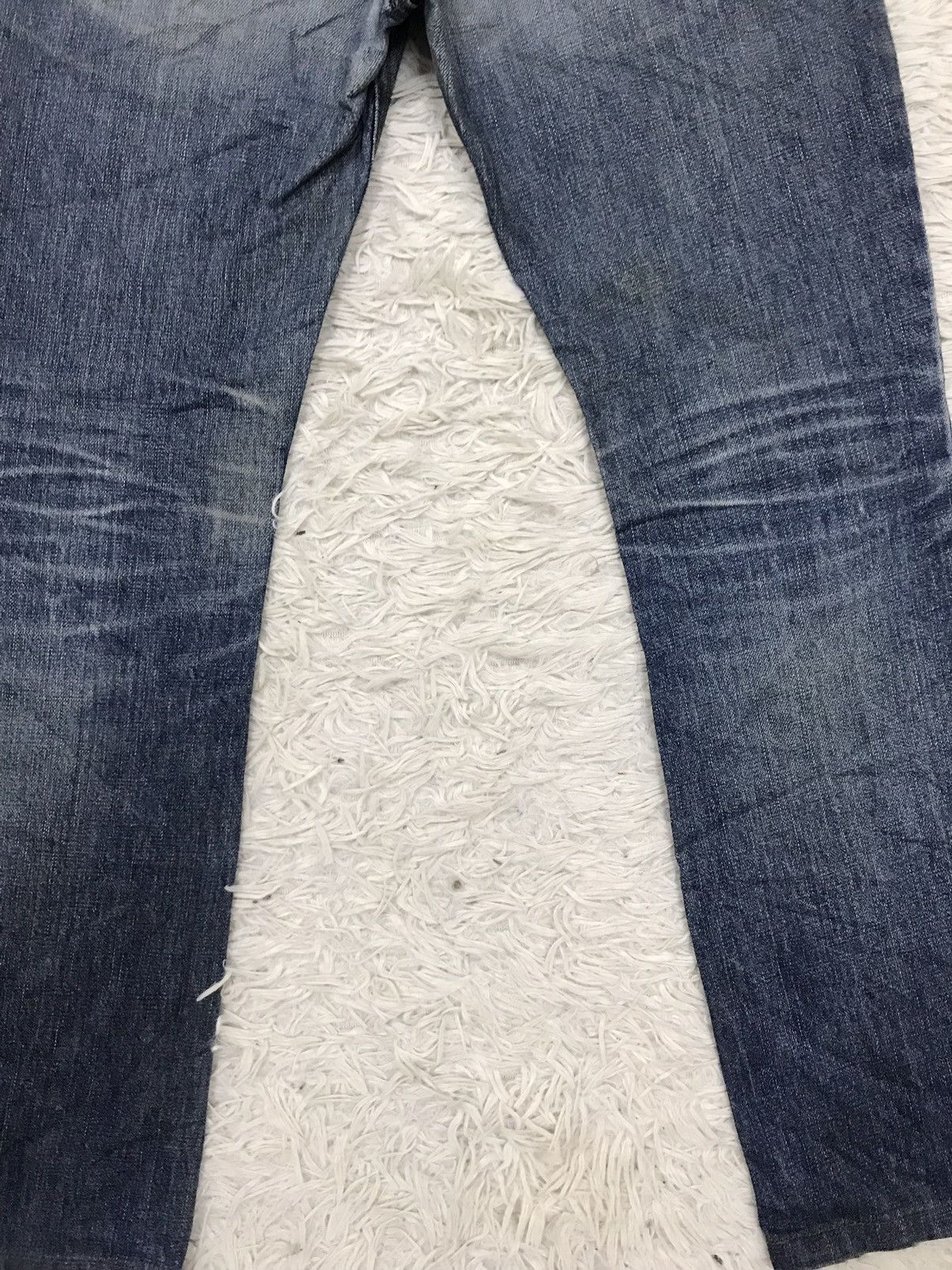 Designer 🔥Flare🔥 Vintage Alcali Distressed Denim Jeans Size US 29 - 14 Thumbnail