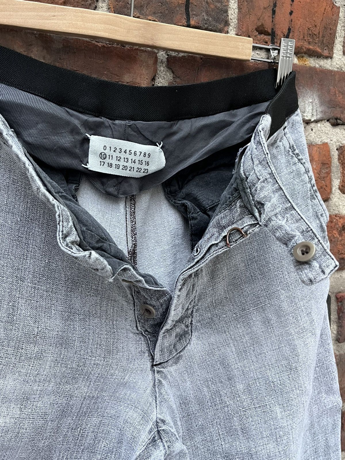 Maison Margiela SS03 Maison Margiela Faded linen pants Line 10 Rare Archive Size US 30 / EU 46 - 8 Thumbnail