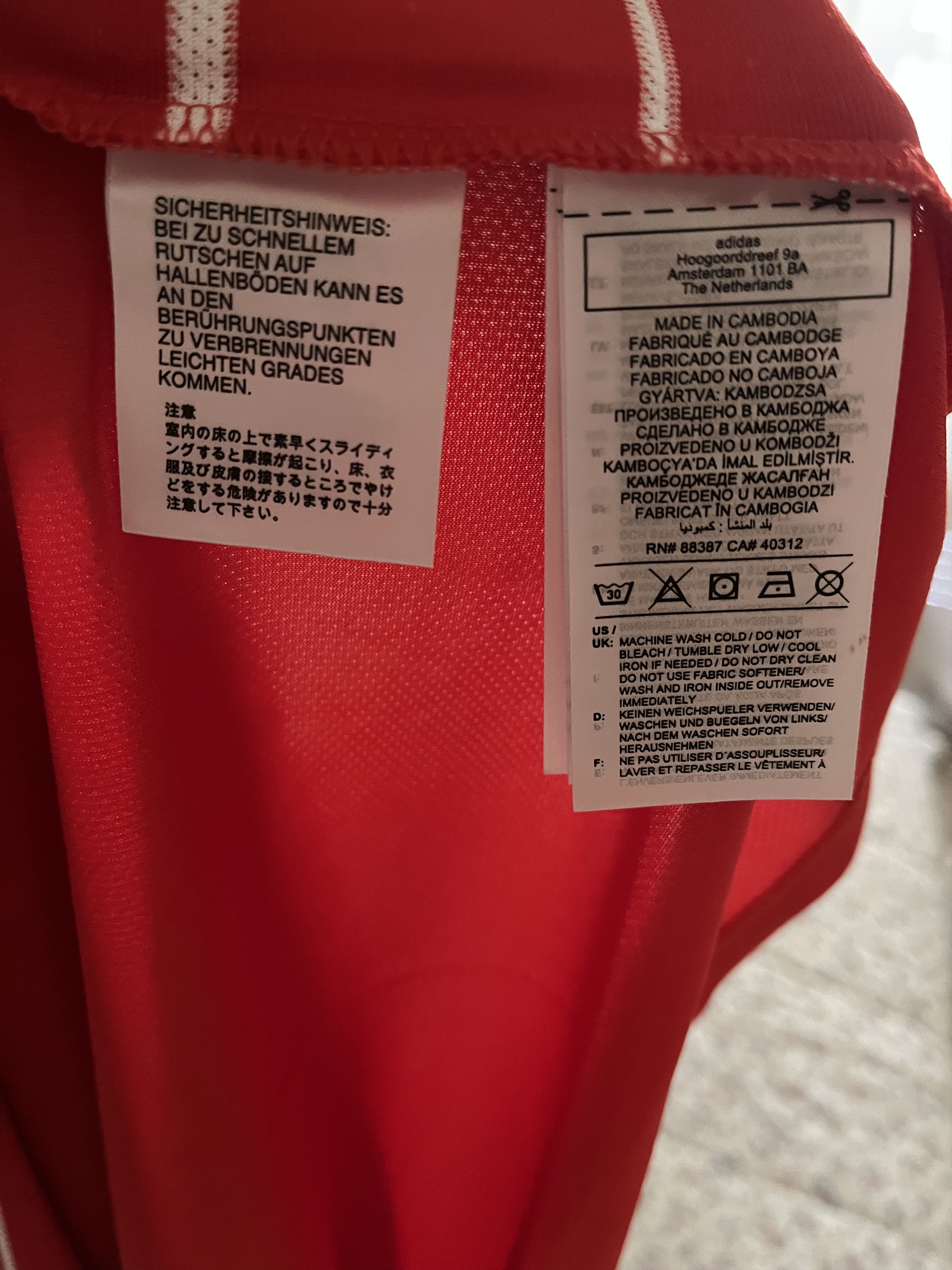 Adidas Bayern Munich 2022-23 Long Sleeve Jersey Size US XXL / EU 58 / 5 - 5 Thumbnail
