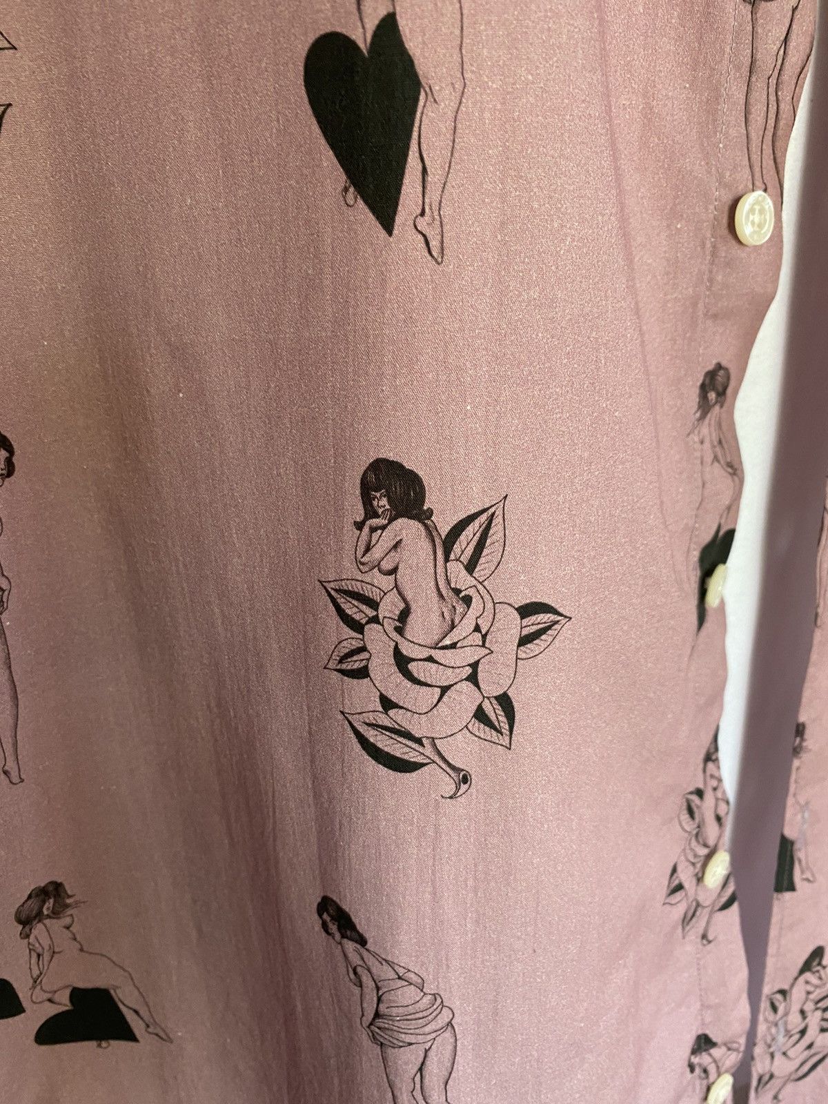Edwin × Japanese Brand Edwin Nimes SS Shirt stussy style tits naked girls y2k Size US M / EU 48-50 / 2 - 3 Thumbnail