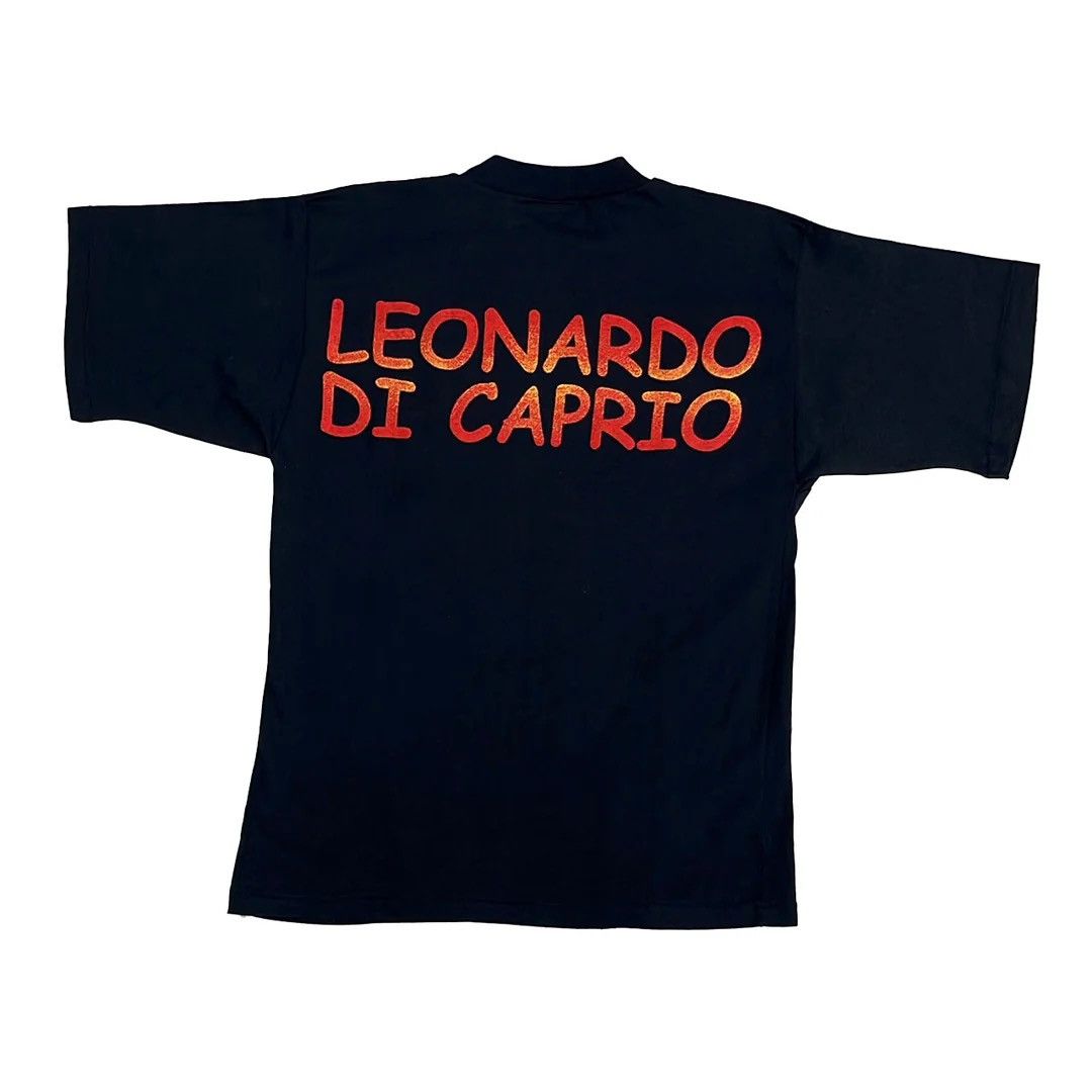 Vintage Leonardo DiCaprio 1990s Vintage Graphic Movie Promo T-Shirt Size US S / EU 44-46 / 1 - 2 Thumbnail