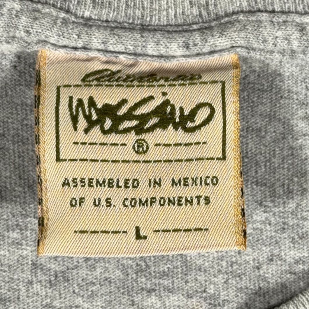 Mossimo VINTAGE Mossimo Shirt Adult LARGE Gray Skater Halftone Dot Logo 90s Shirt Mens XL Gray Size US L / EU 52-54 / 3 - 5 Thumbnail