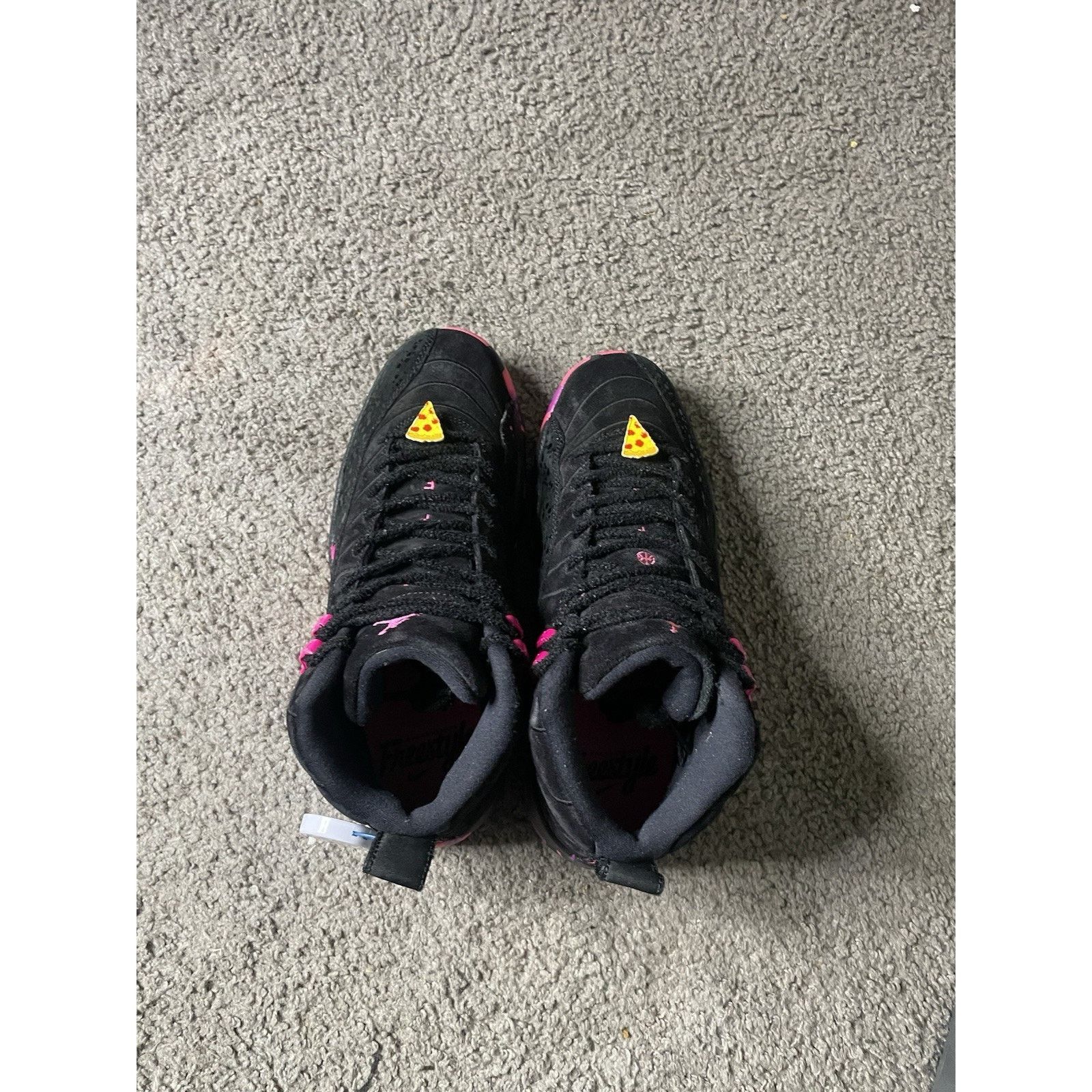 Jordan Brand Size 8- Air Jordan 12 Retro "DOERNBECHER" 2017 Pink/ Black Size US 8 / EU 41 - 4 Thumbnail