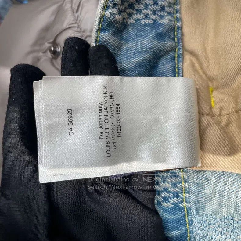 Louis Vuitton Louis Vuitton Washed Old Checkerboard Pearl Button Jeans Size US 34 / EU 50 - 5 Thumbnail