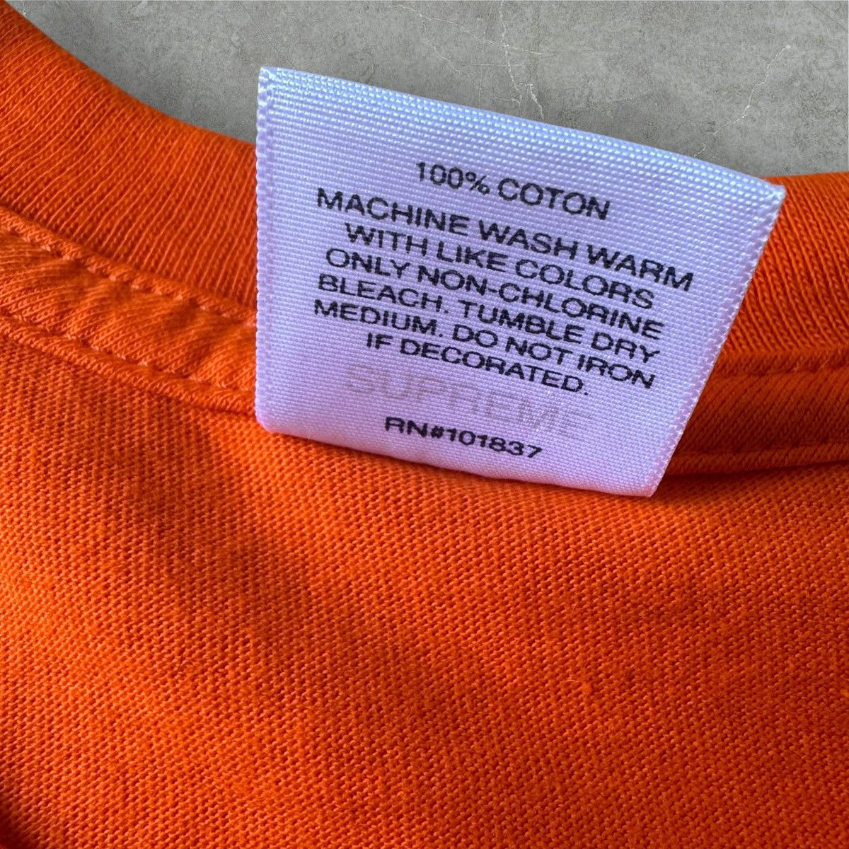 Supreme Supreme Box Logo long sleeves in orange Size US M / EU 48-50 / 2 - 5 Thumbnail