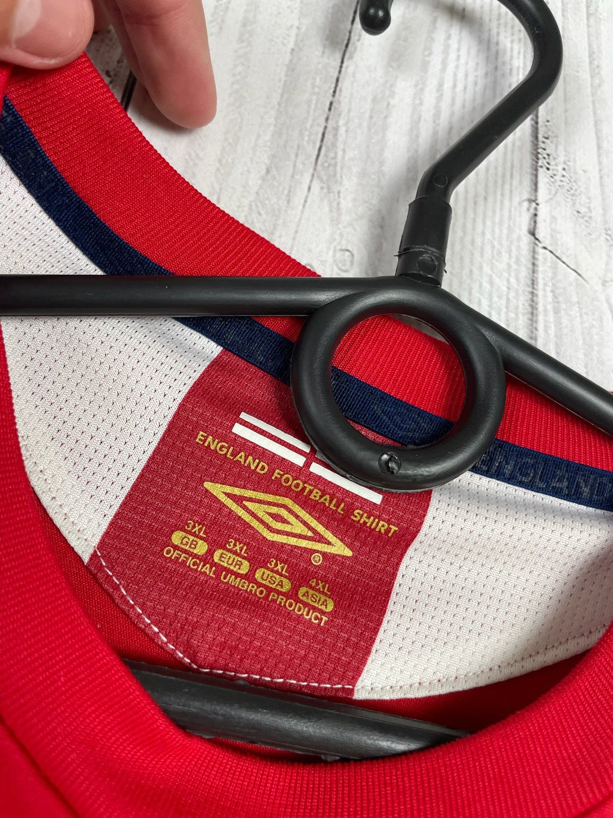 Umbro Vintage umbro England soccer jersey 10 Owen size XXXL Size US XXL / EU 58 / 5 - 4 Thumbnail
