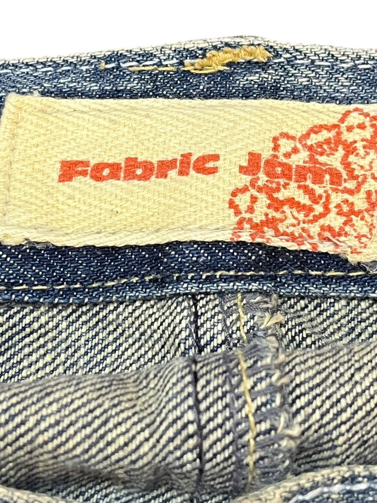 Japanese Brand Vintage Fabric Jam Unique Pocket Distressed Denim Size US 33 - 6 Thumbnail