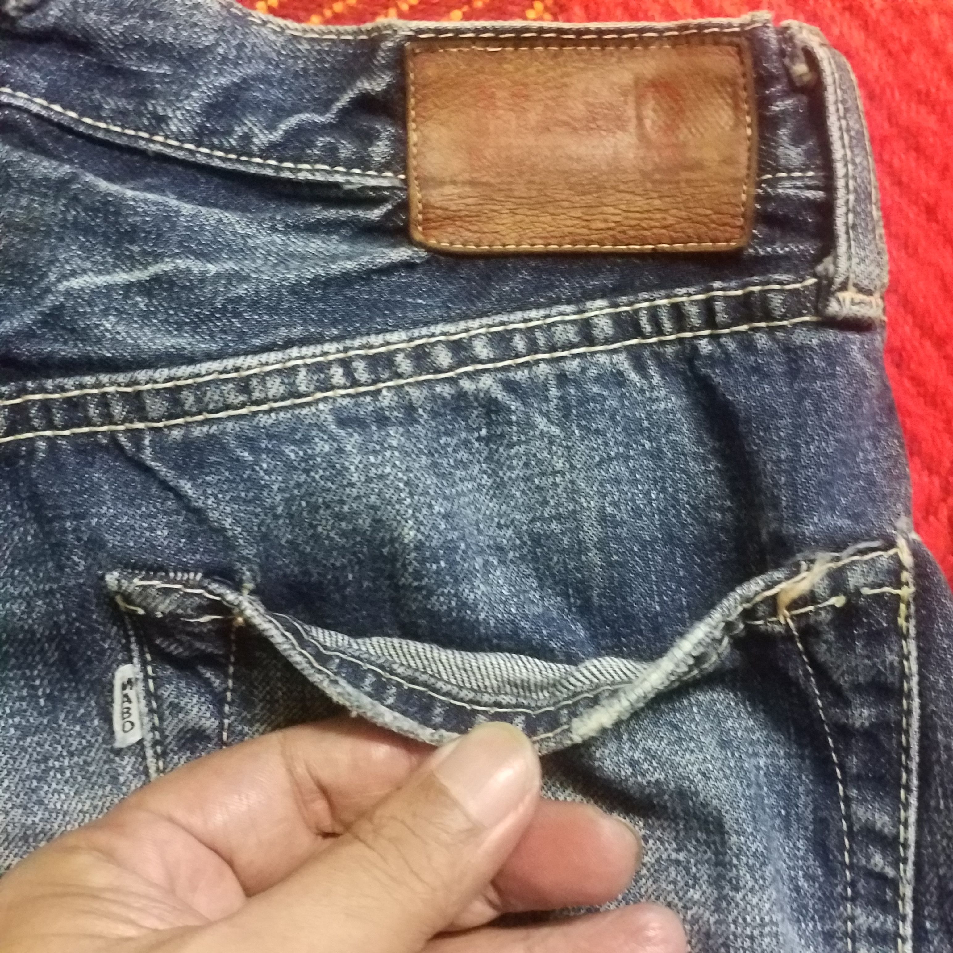 Japanese Brand VINTAGE MABO SALVAGE NICE TRAIL Size US 28 / EU 44 - 6 Thumbnail