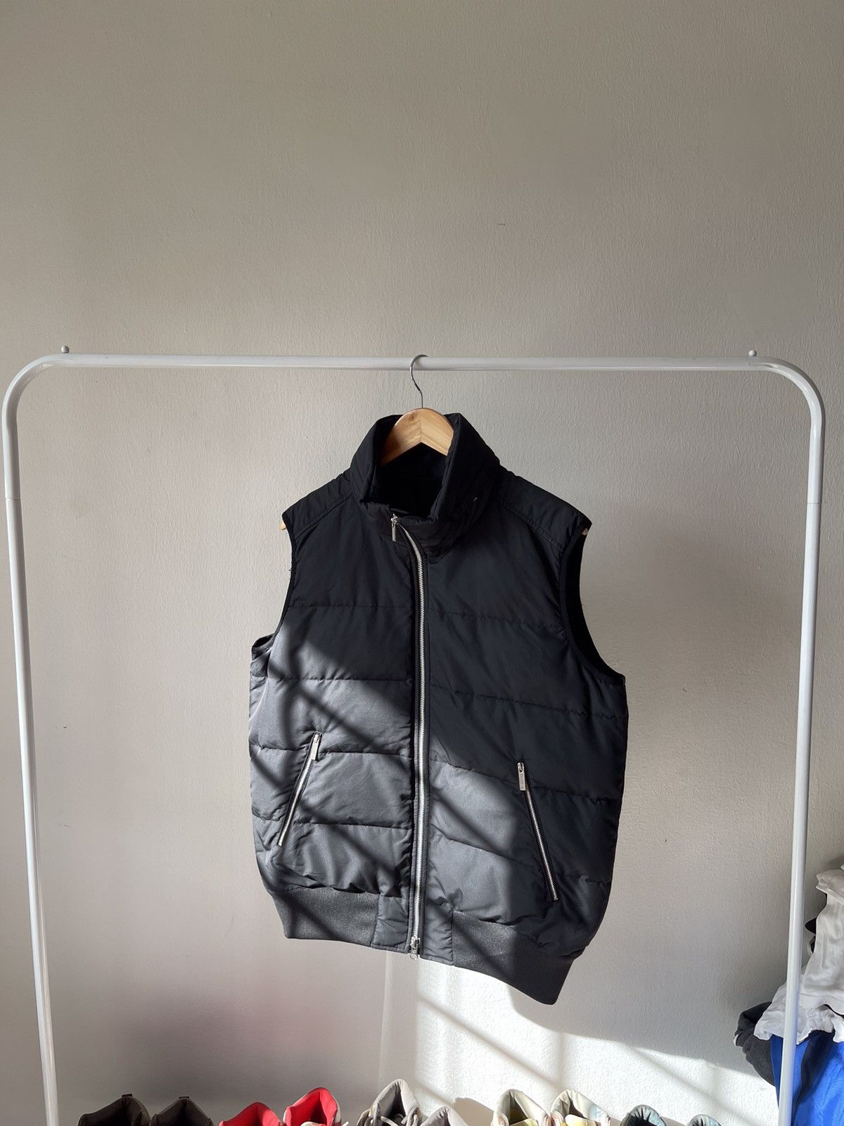 Adidas × Y's for Men × Yohji Yamamoto Yohji Yamamoto Y-3 Sleeveless Purffer Jacket Size US L / EU 52-54 / 3 - 6 Thumbnail