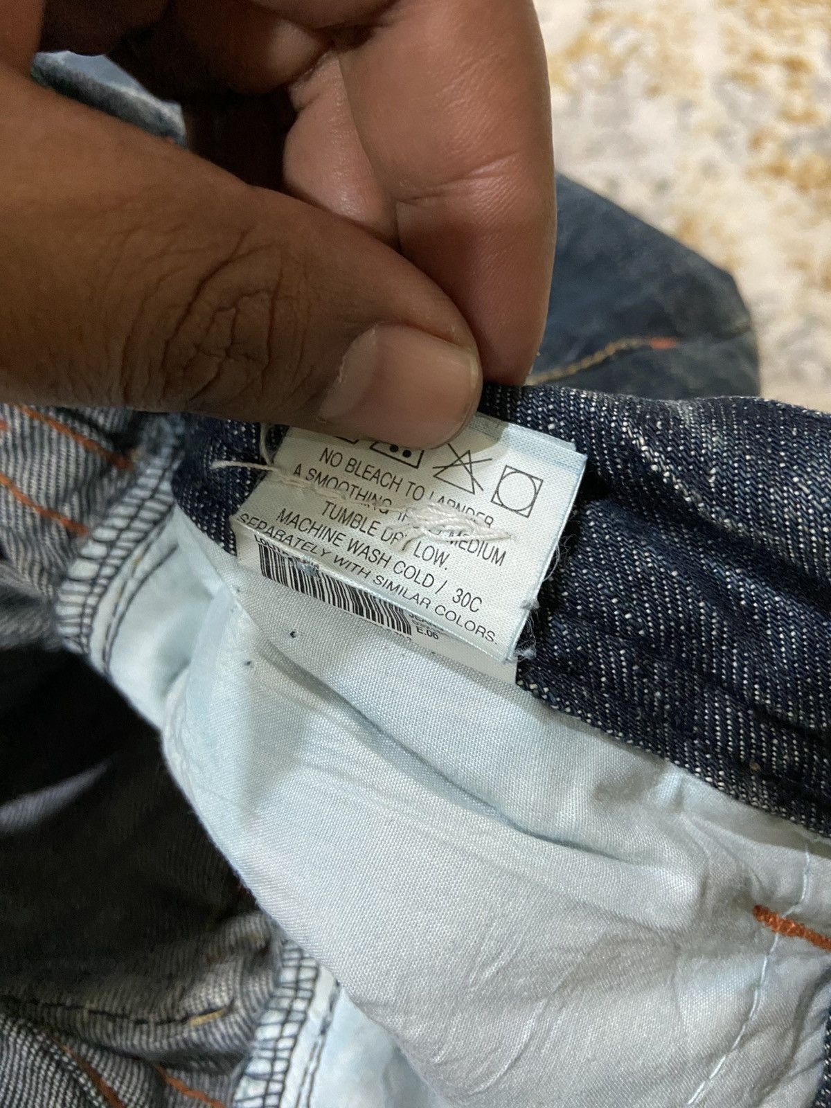 Japanese Brand Lolita Flare Jeans Size 24" / US 00 / IT 34 - 8 Thumbnail