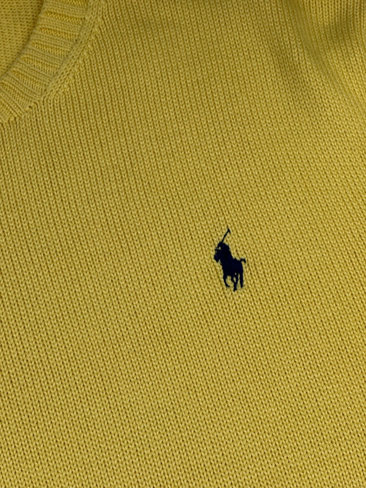 Polo Ralph Lauren Polo Ralph Lauren Yellow Sweater Size US XL / EU 56 / 4 - 4 Thumbnail