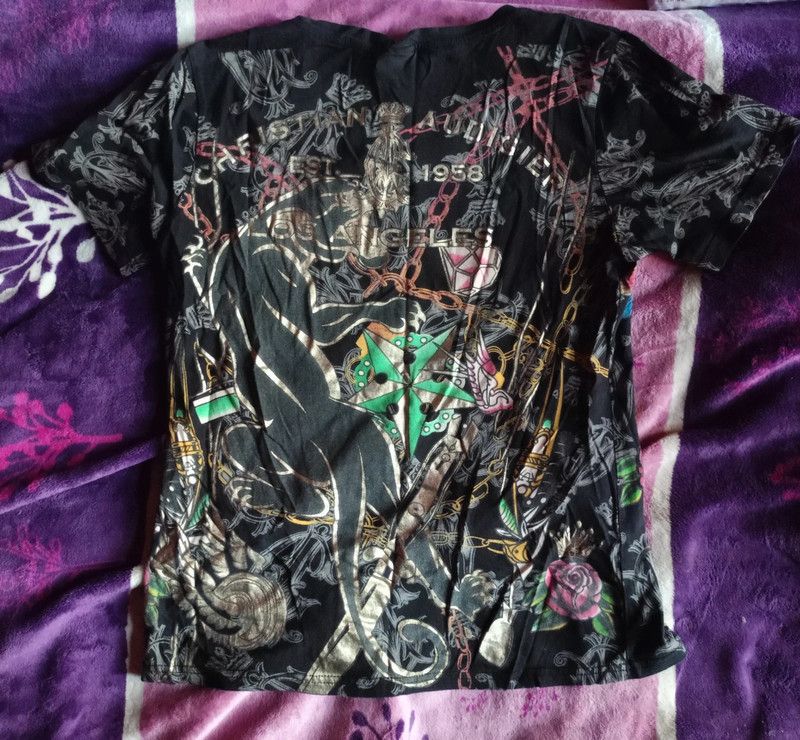 Christian Audigier × Ed Hardy Vintage Ed Hardy Christian Audiger T-Shirts Size US S / EU 44-46 / 1 - 2 Thumbnail