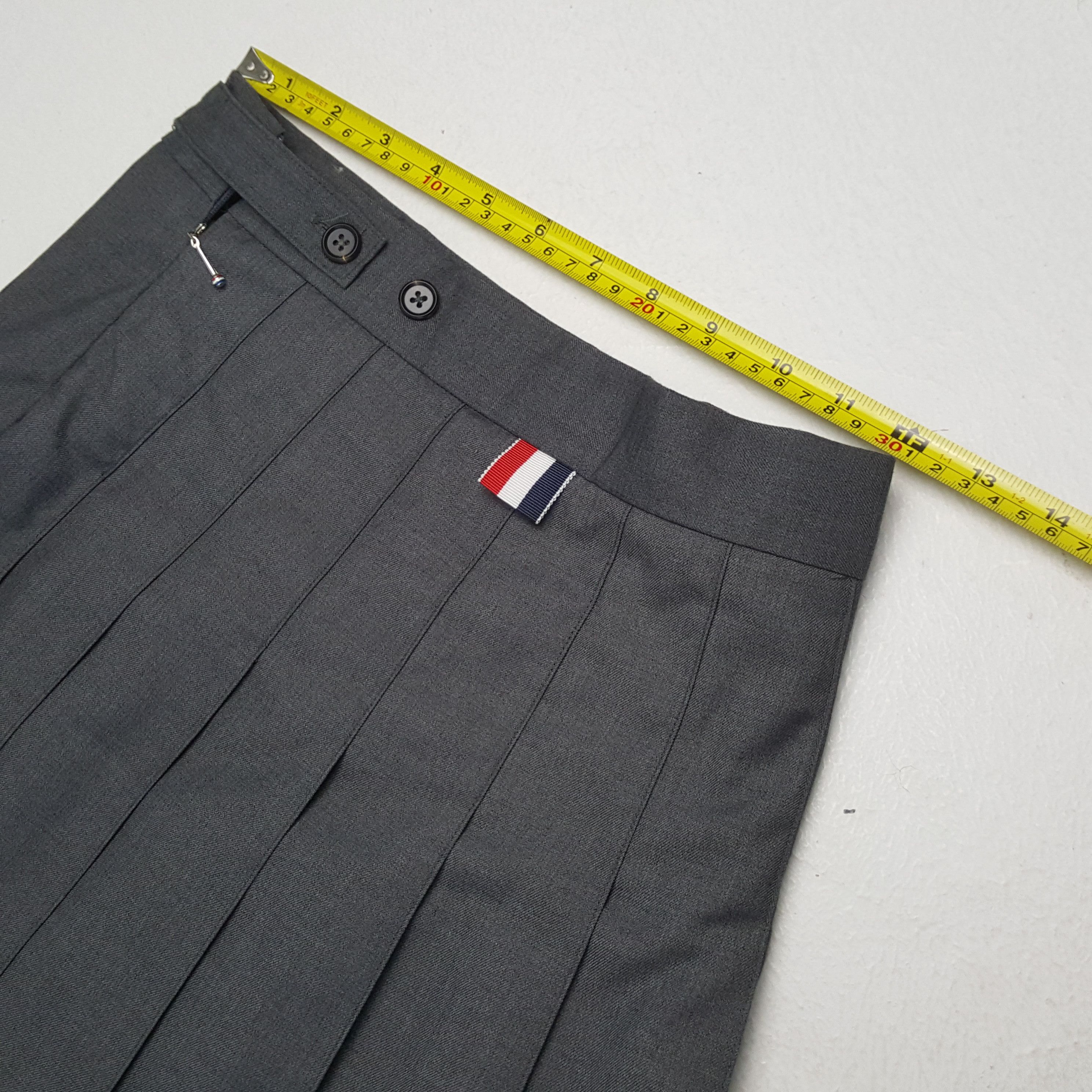 Designer × Thom Browne × Vintage THOM BROWNE Designer Brand Fashion Style Skirt Size 24" / US 00 / IT 34 - 5 Thumbnail