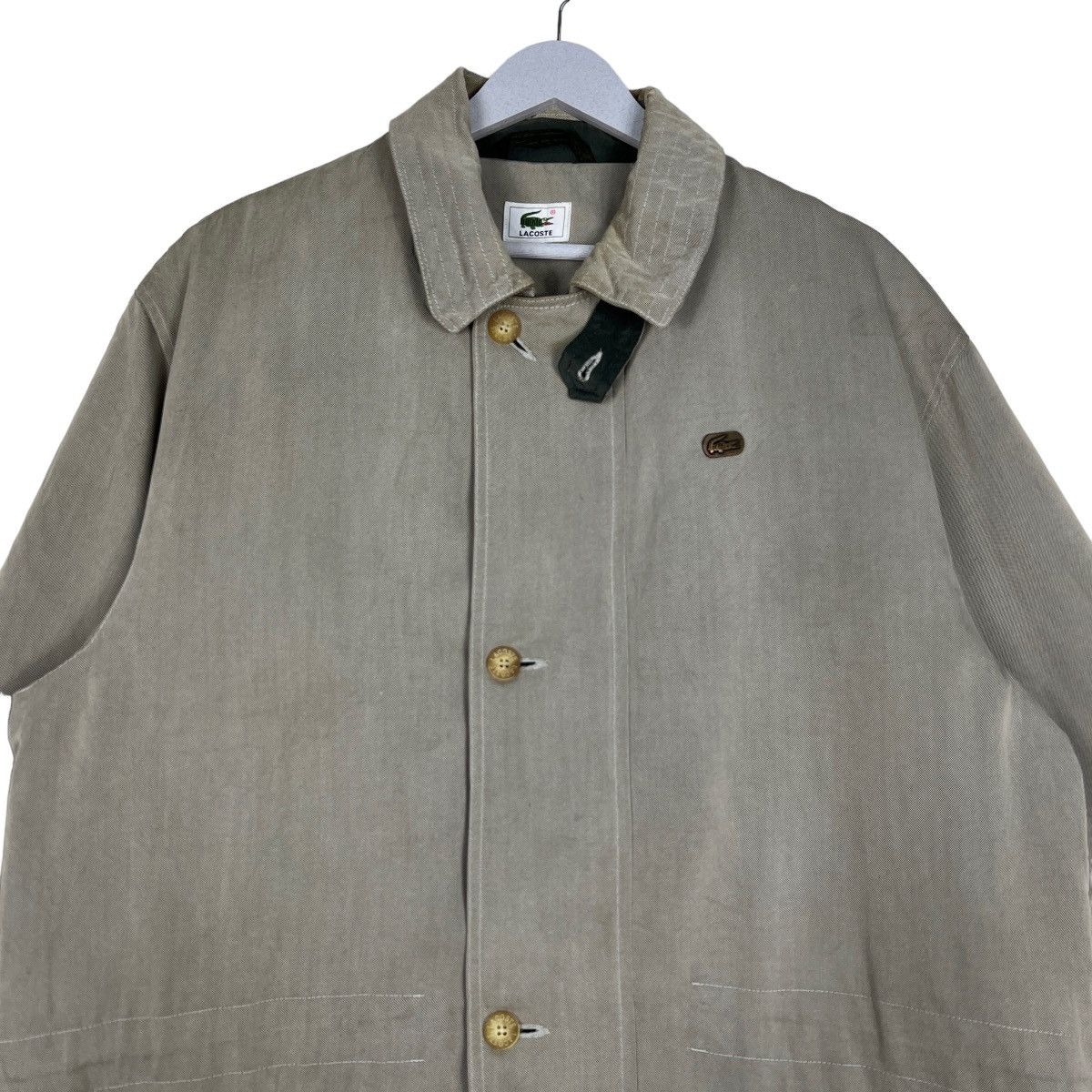 Lacoste 🔥 LACOSTE ZIP UP COAT LONG JACKET Size US L / EU 52-54 / 3 - 5 Thumbnail