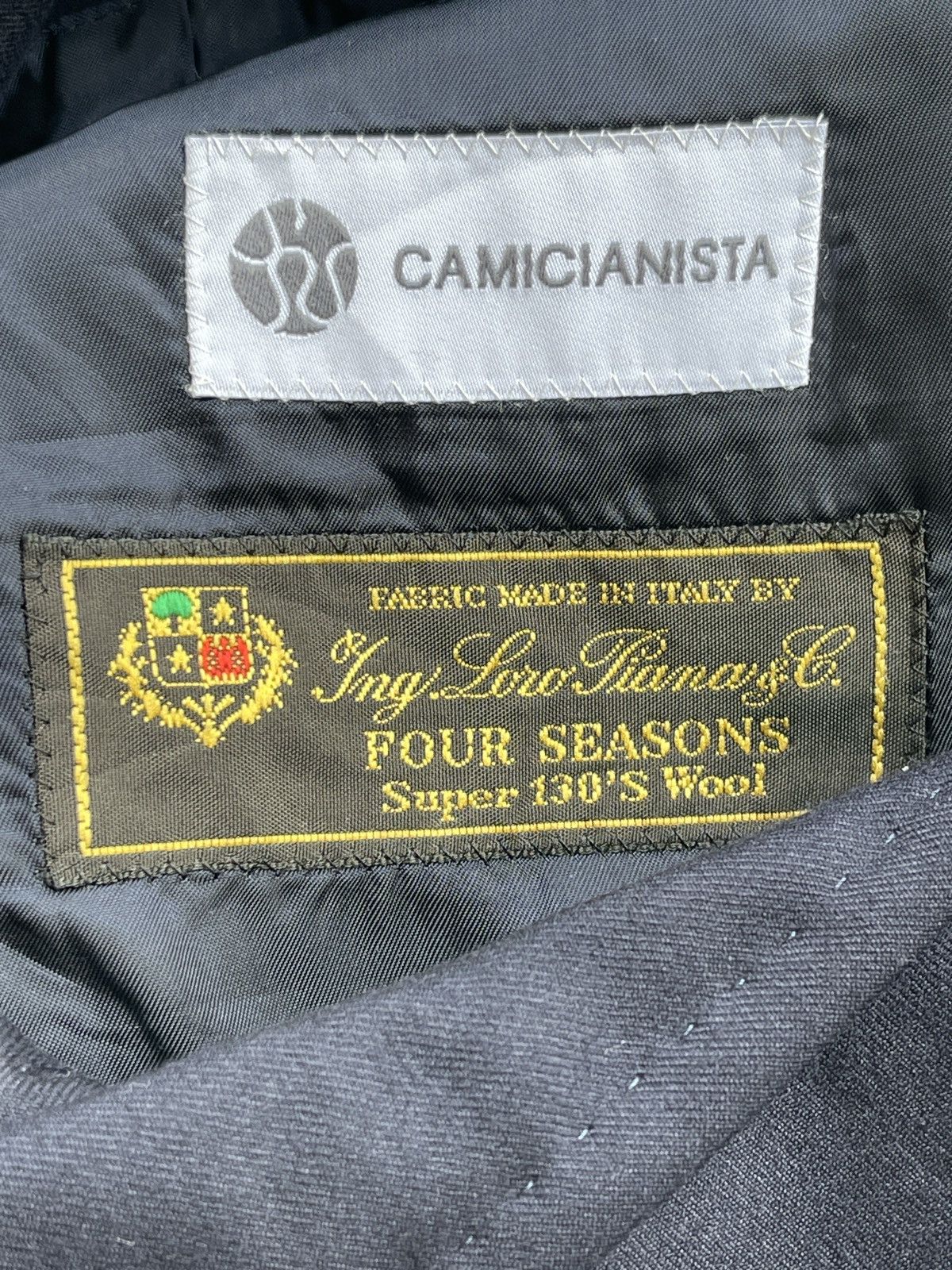 Loro Piana Loro Piana X Camicianista Luxury Coat Navy Size US M / EU 48-50 / 2 - 4 Thumbnail