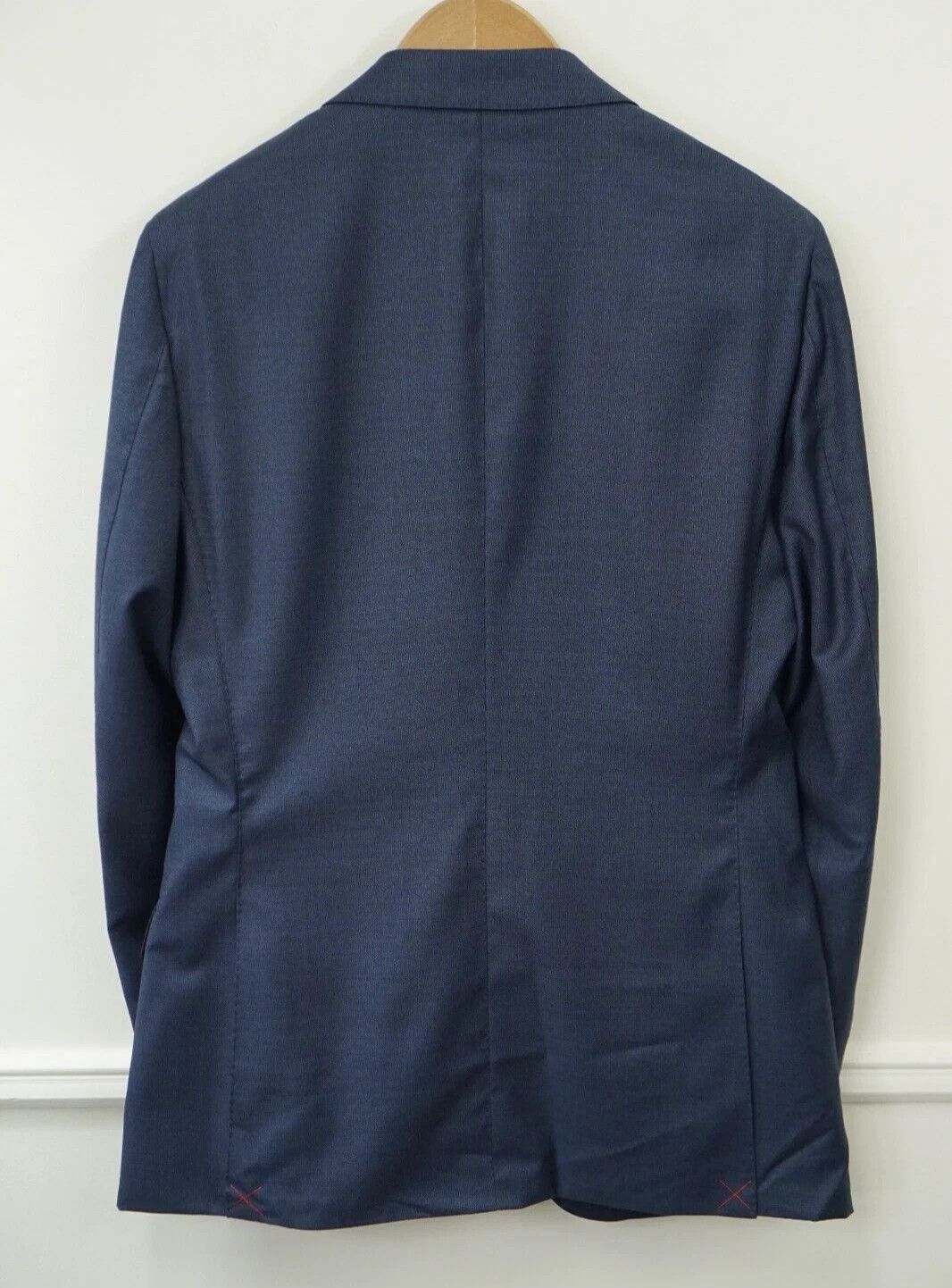 Suitsupply Men Suitsupply Blazer Sienna Vitale Barberis Wool Blue US36 Size 36R - 2 Thumbnail